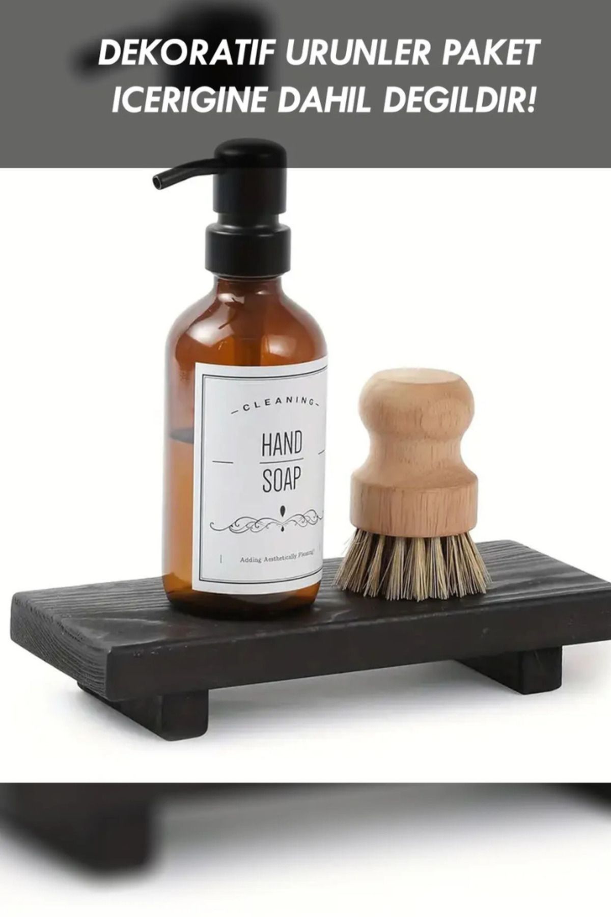 ostende Ahşap Banyo Mutfak Sabunluk 9x18 cm