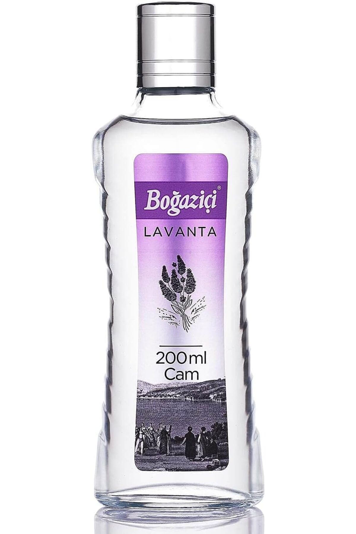 Boğaziçi Kolonya Lavanta Cam Şişe 200 ml.
