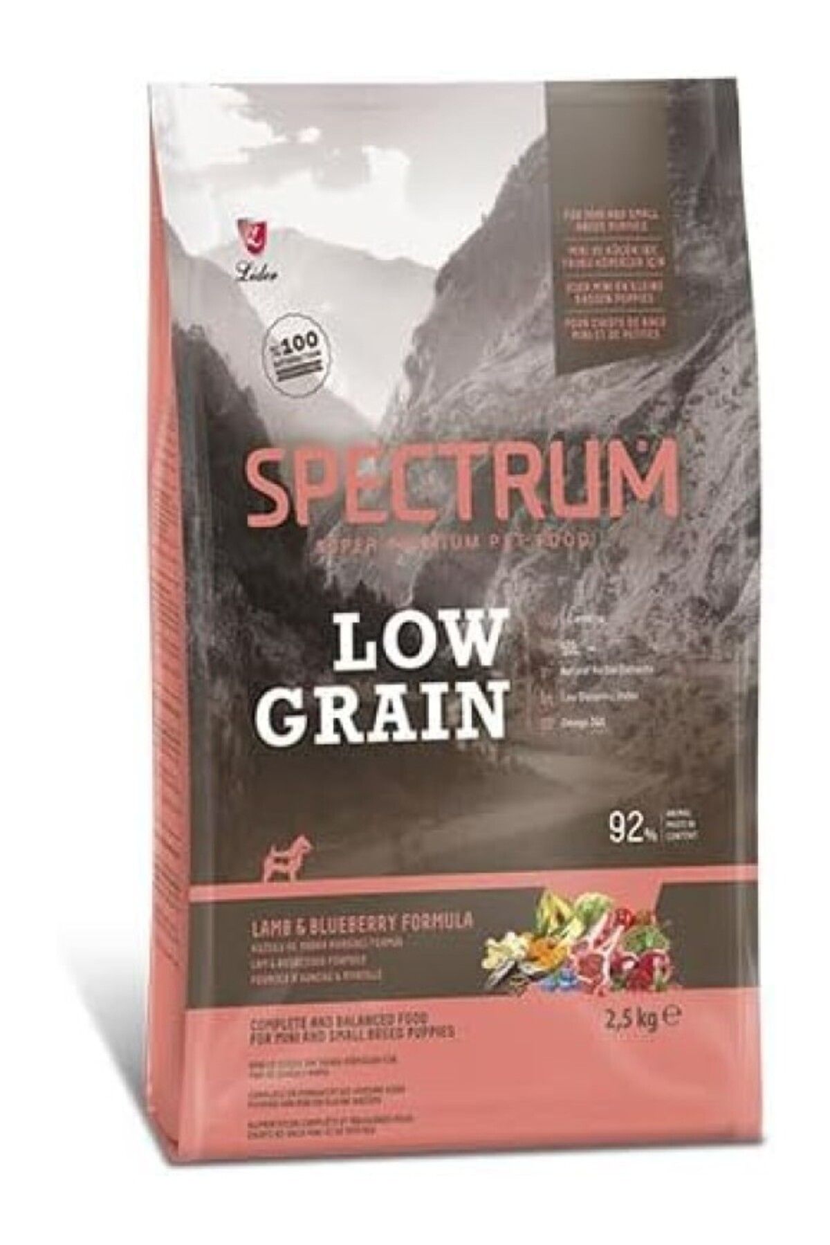 ShopZum Spectrum Lg Kuzu Yaban Mersini Küçük Irk Yavru Köpek 2,5 Kilogram