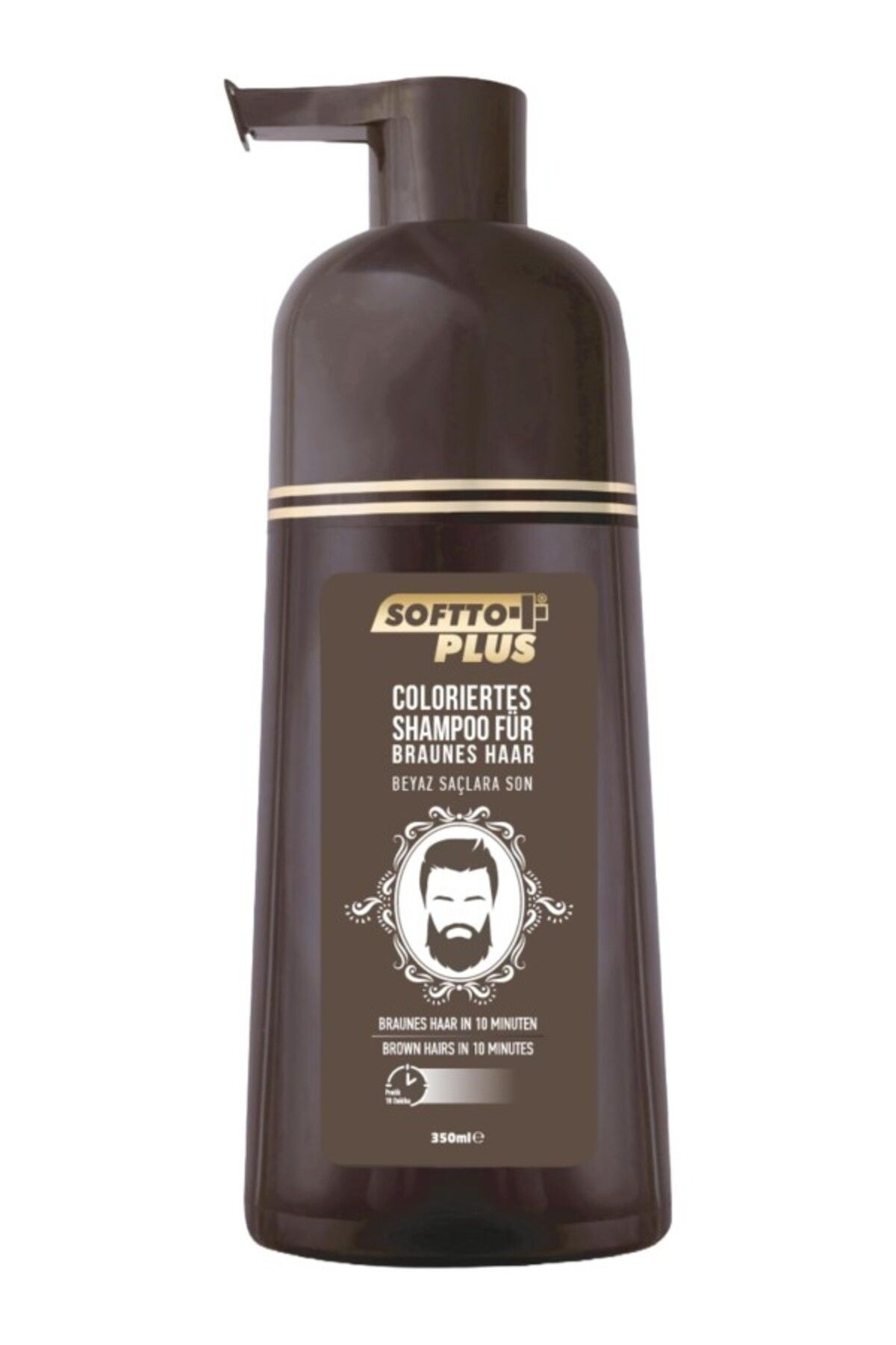 ShopZum Softto Plus Brown Hair Shampoo 350 Ml