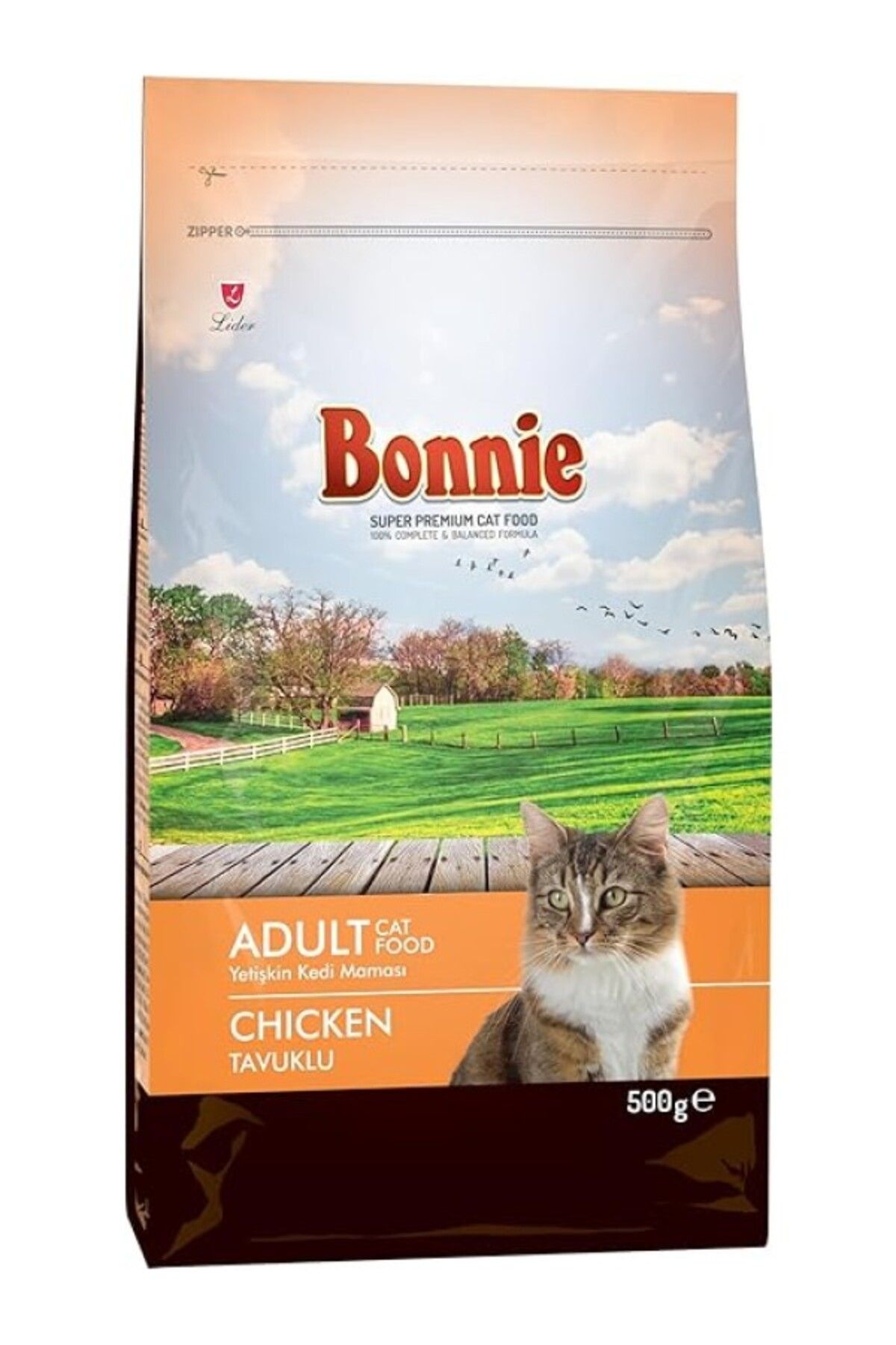 ShopZum Bonnie Kuru Maması, Tavuklu, Yetişkin, 1.5 Kg