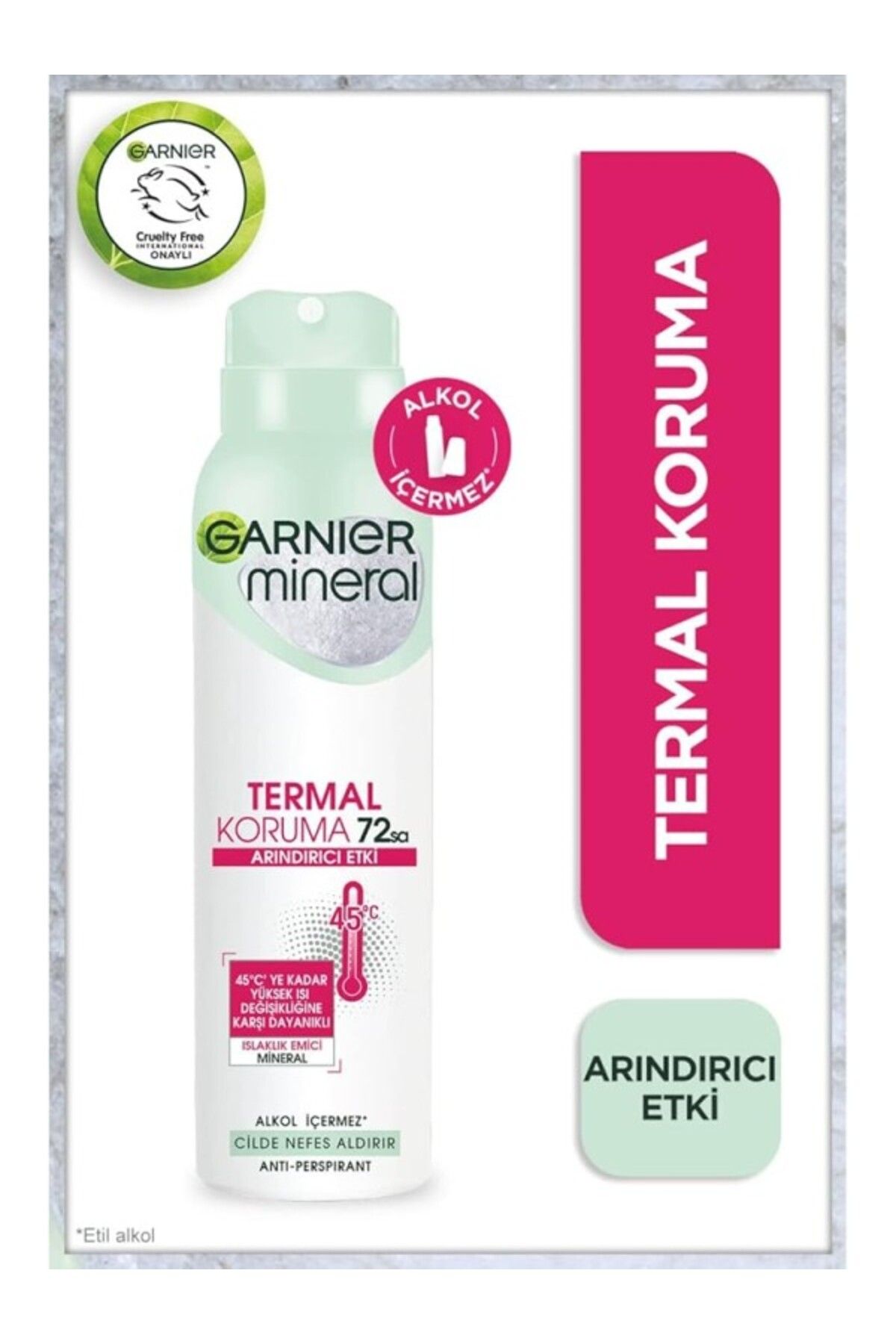ShopZum Garnier Mineral Termal Koruma Sprey Deodorant