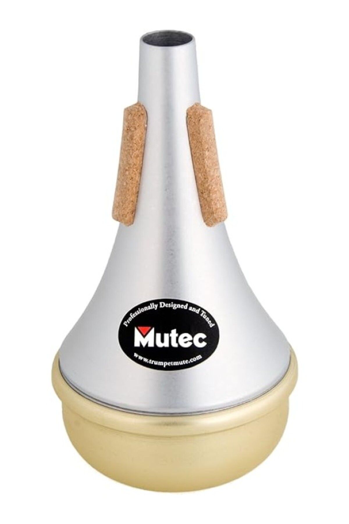 ShopZum Mutec Trompet Için Düz Sessiz, Pirinç Taban