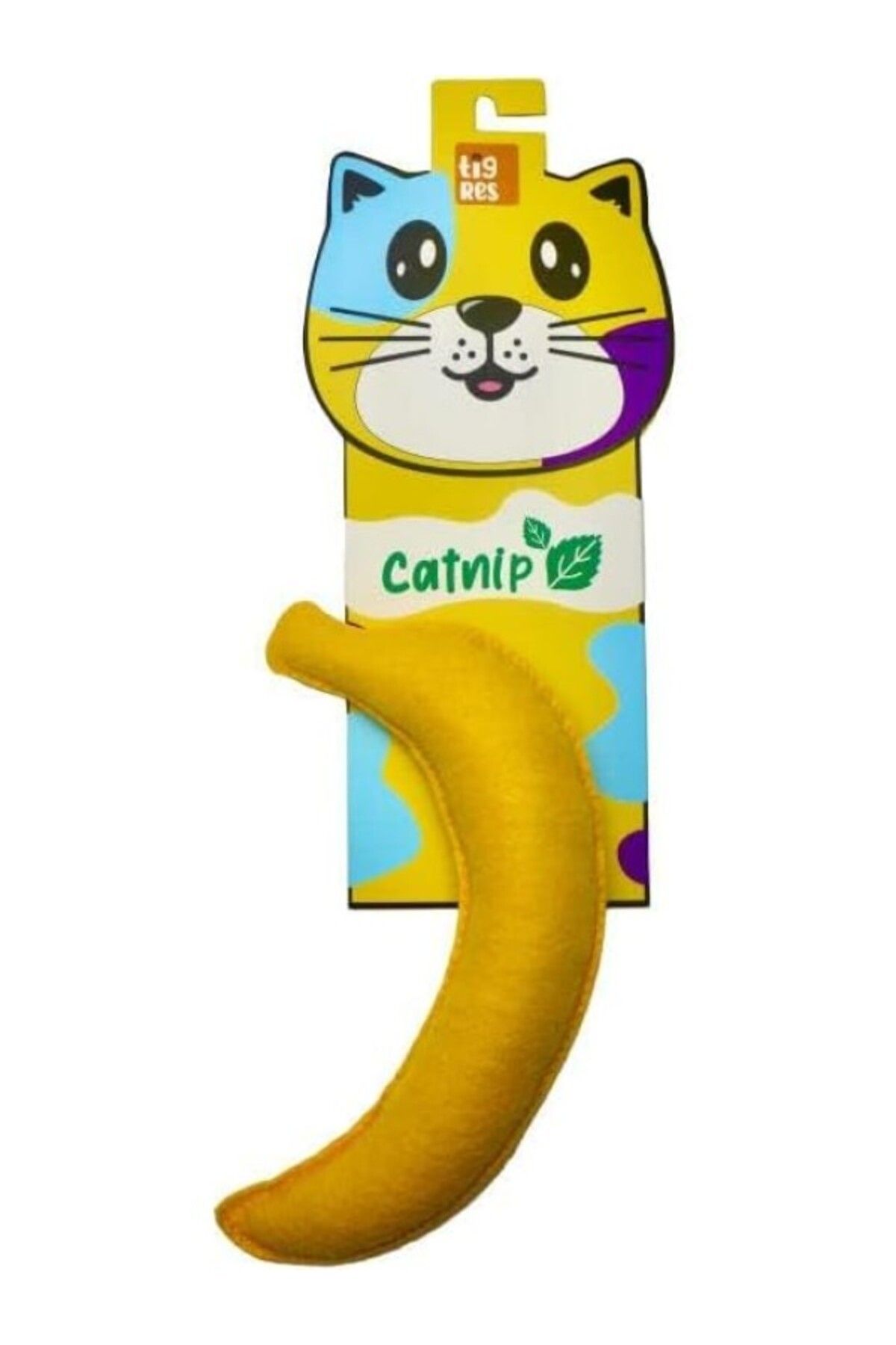ShopZum Tigres Venator Catnipli Muz Şeklinde Oyuncağı
