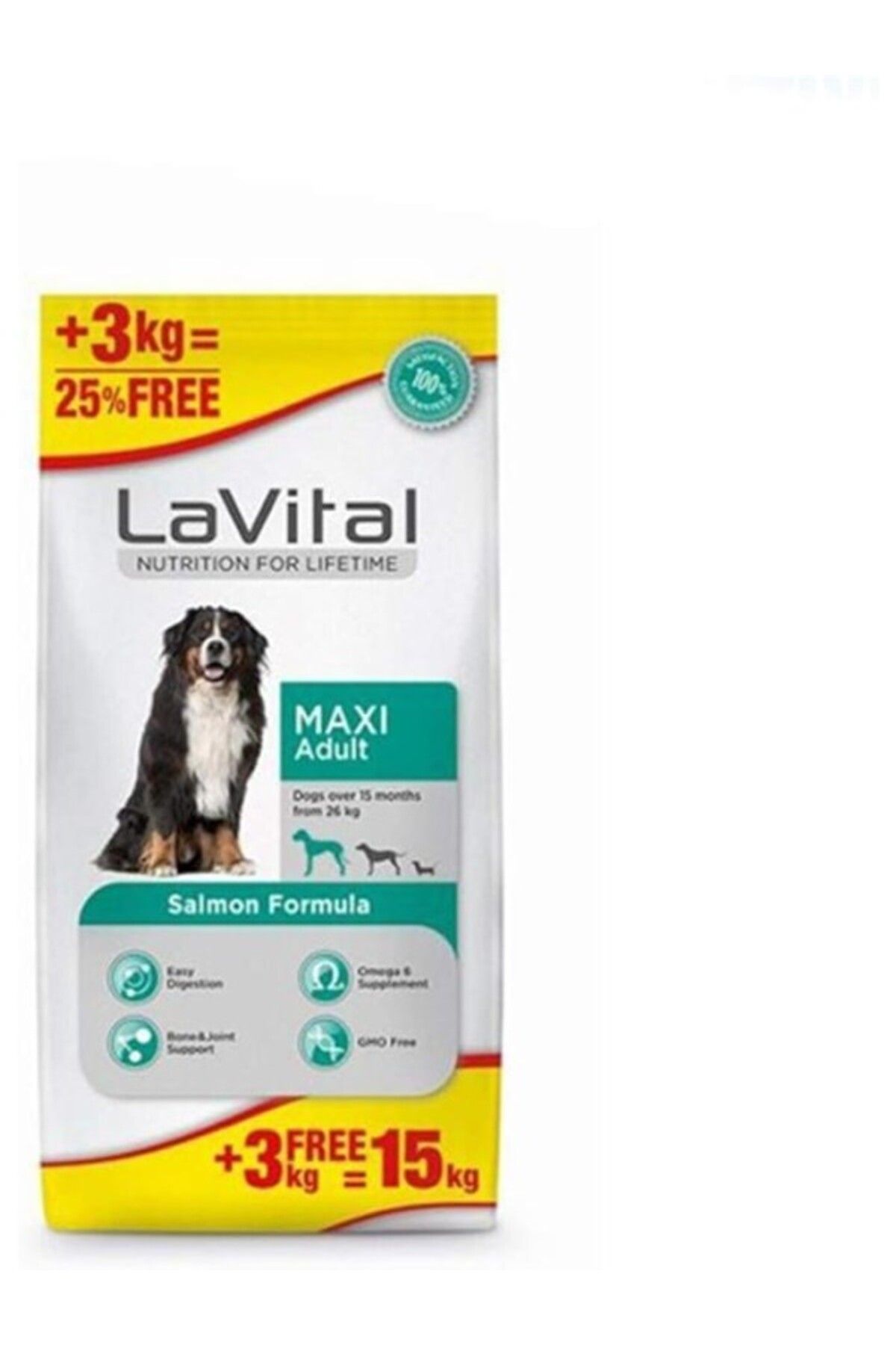 ShopZum La Somonlu Maxi Yetişkin Köpek Maması 15 Kg