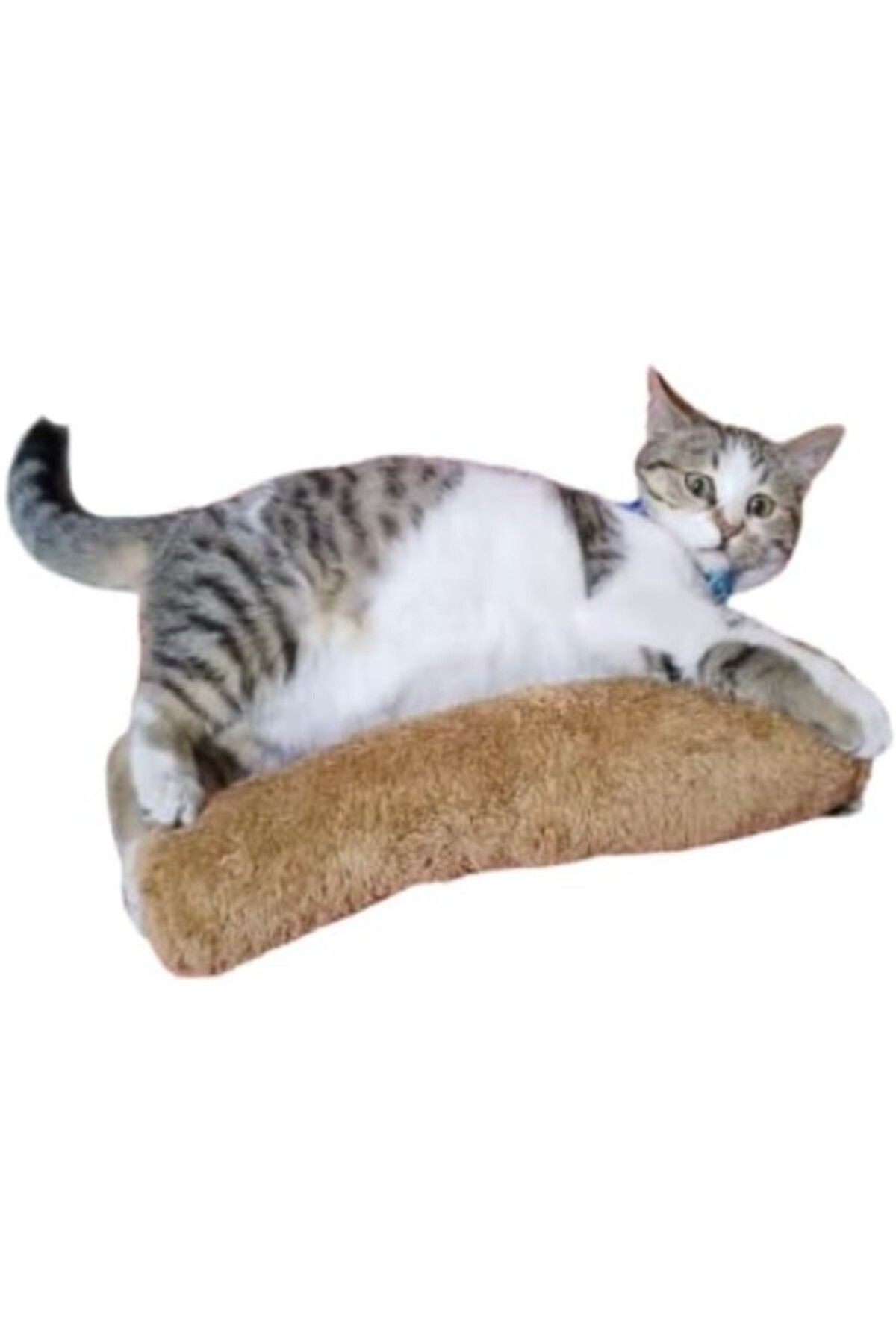 ShopZum Tineke Oyuncağı Sarılma Yastığı Uyku Oyuncağı Otlu 30 Cm Peluş (1 Adet) (Kahverengi)