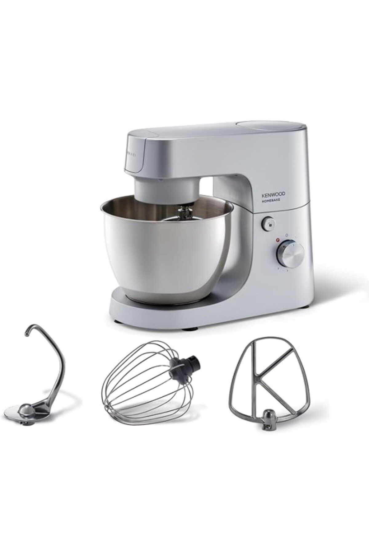 ShopZum Kenwood Homebake Mutfak Şefi Khh01.000Si - Stand Mikser, Hamur Yoğurma Makinesi, 1400 Watt, 5 Litre