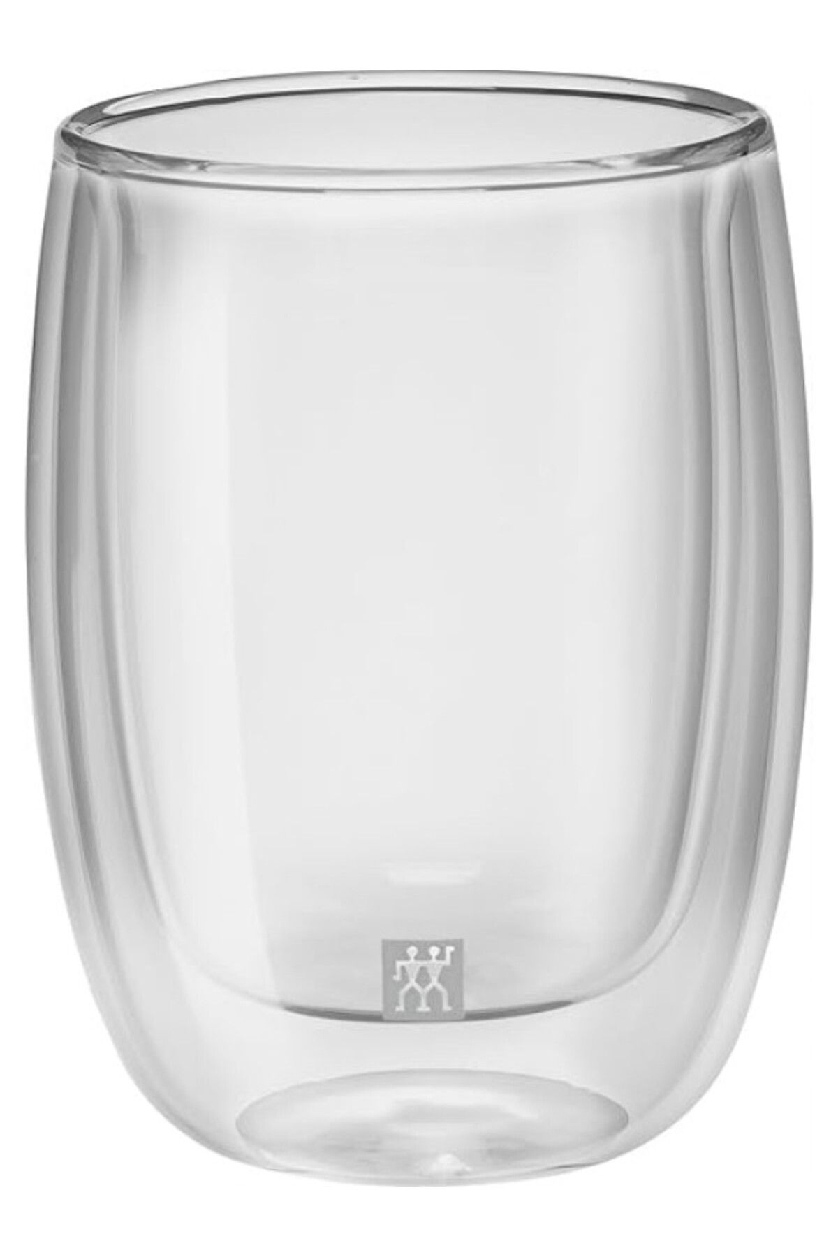 ShopZum Sorrento Çift Duvarlı Kahve Bardağı, 2 X 200 Ml, Borosilikat Cam, Termo Bardak, Isıya