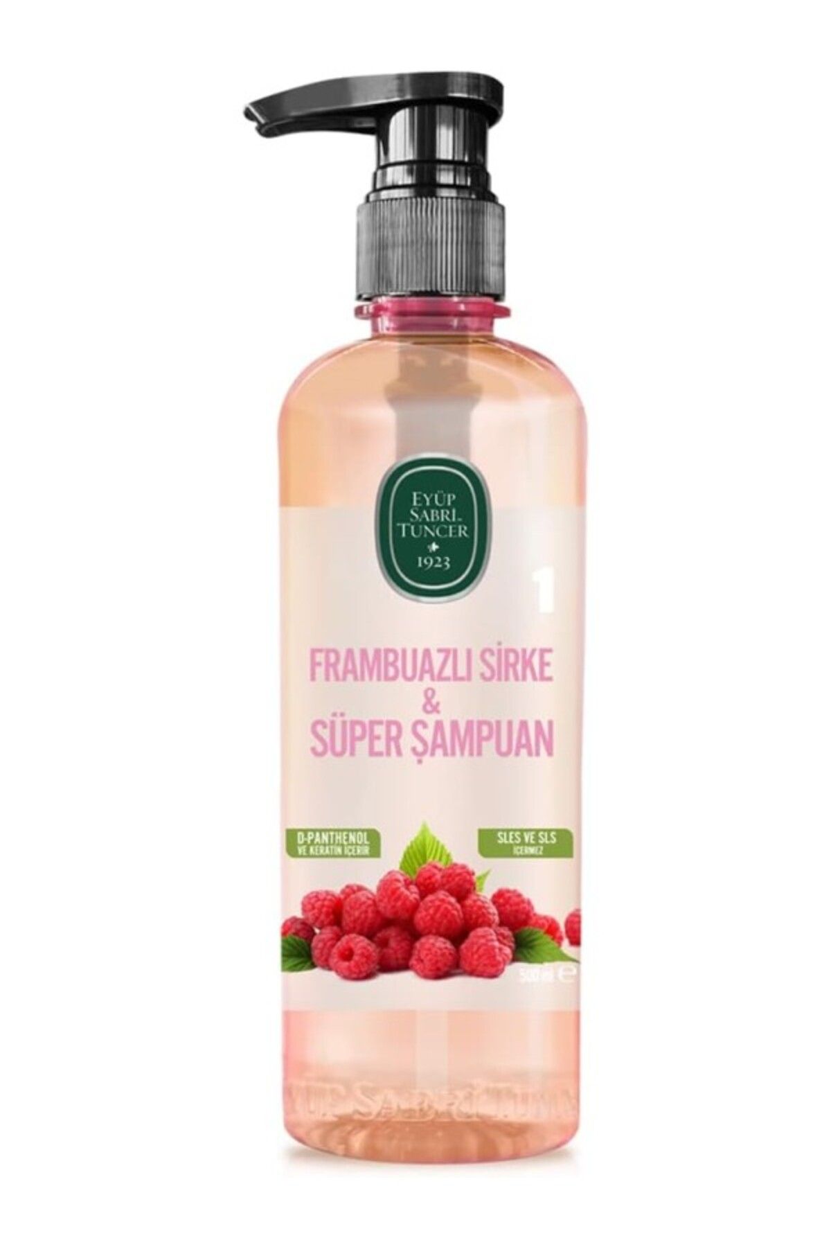 ShopZum Eyüp Sabri Tuncer Frambuazli Sirke Süper Şampuan 500 Ml Pet Şişe