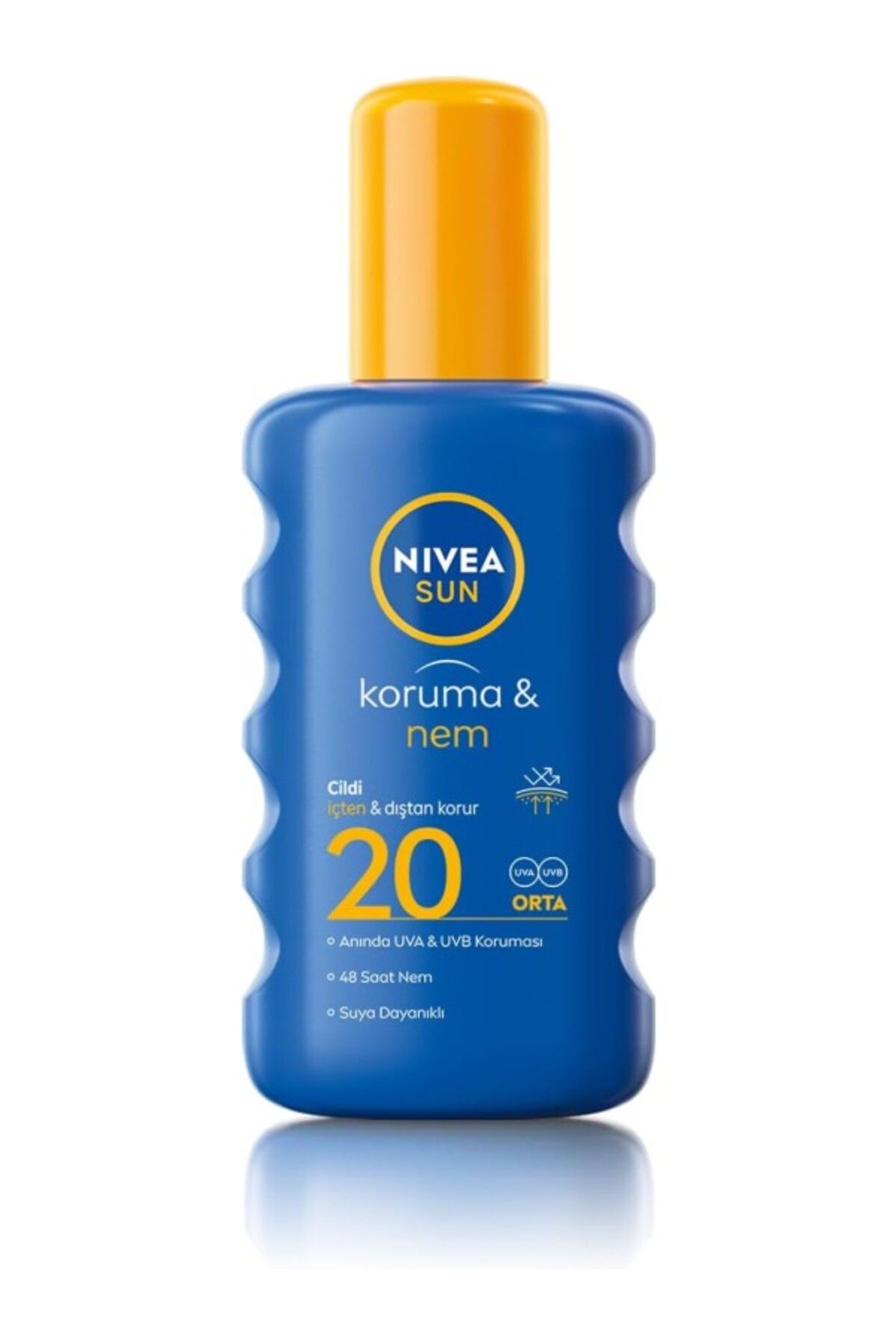 ShopZum Sun Spf20 Güneş Koruyucu Vücut Spreyi, Anında Uva Koruması, 48 Saat Nemlendirici, Suya