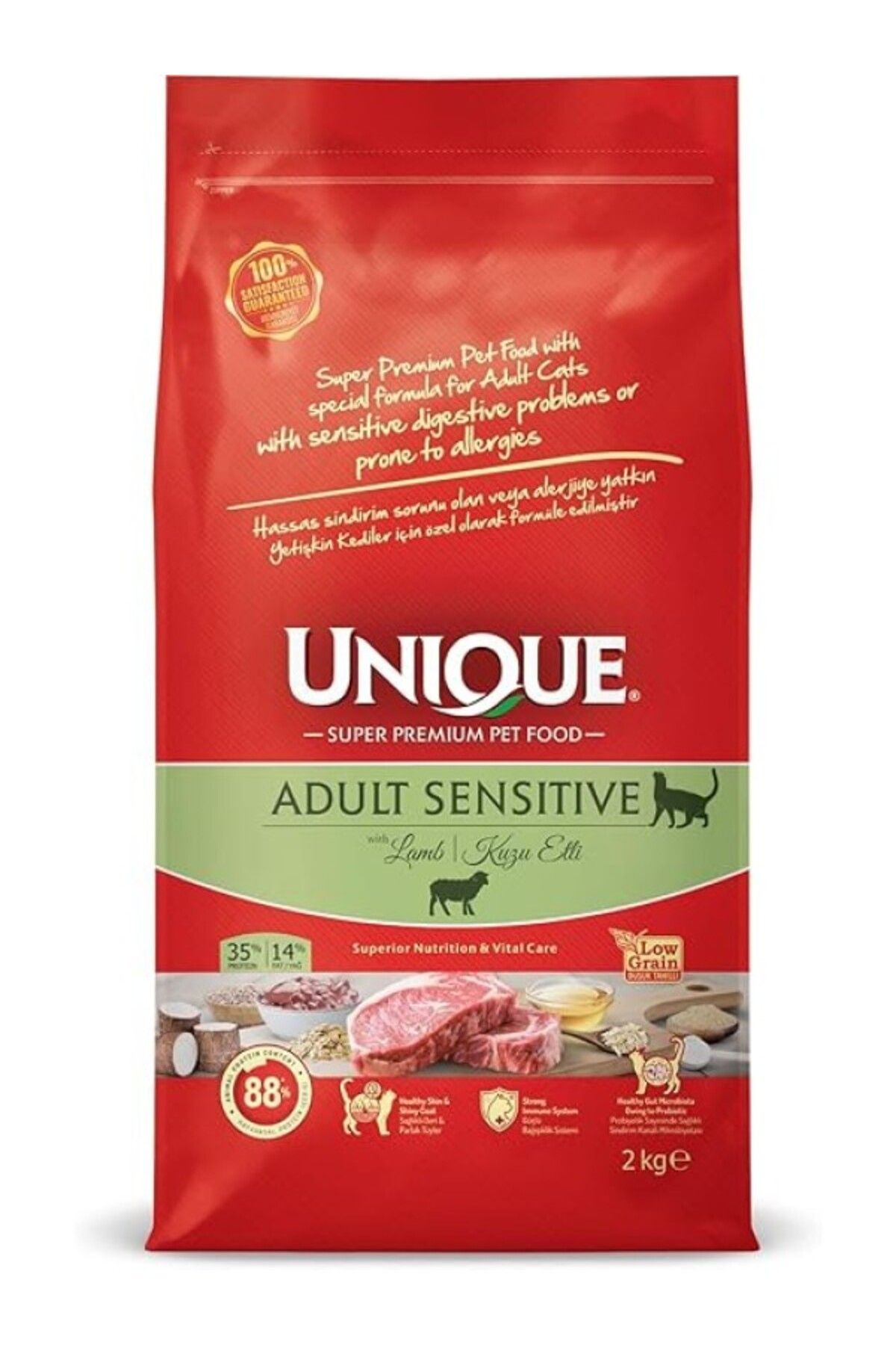 ShopZum Unique Adult Sensitive With Lamb 2 Kg