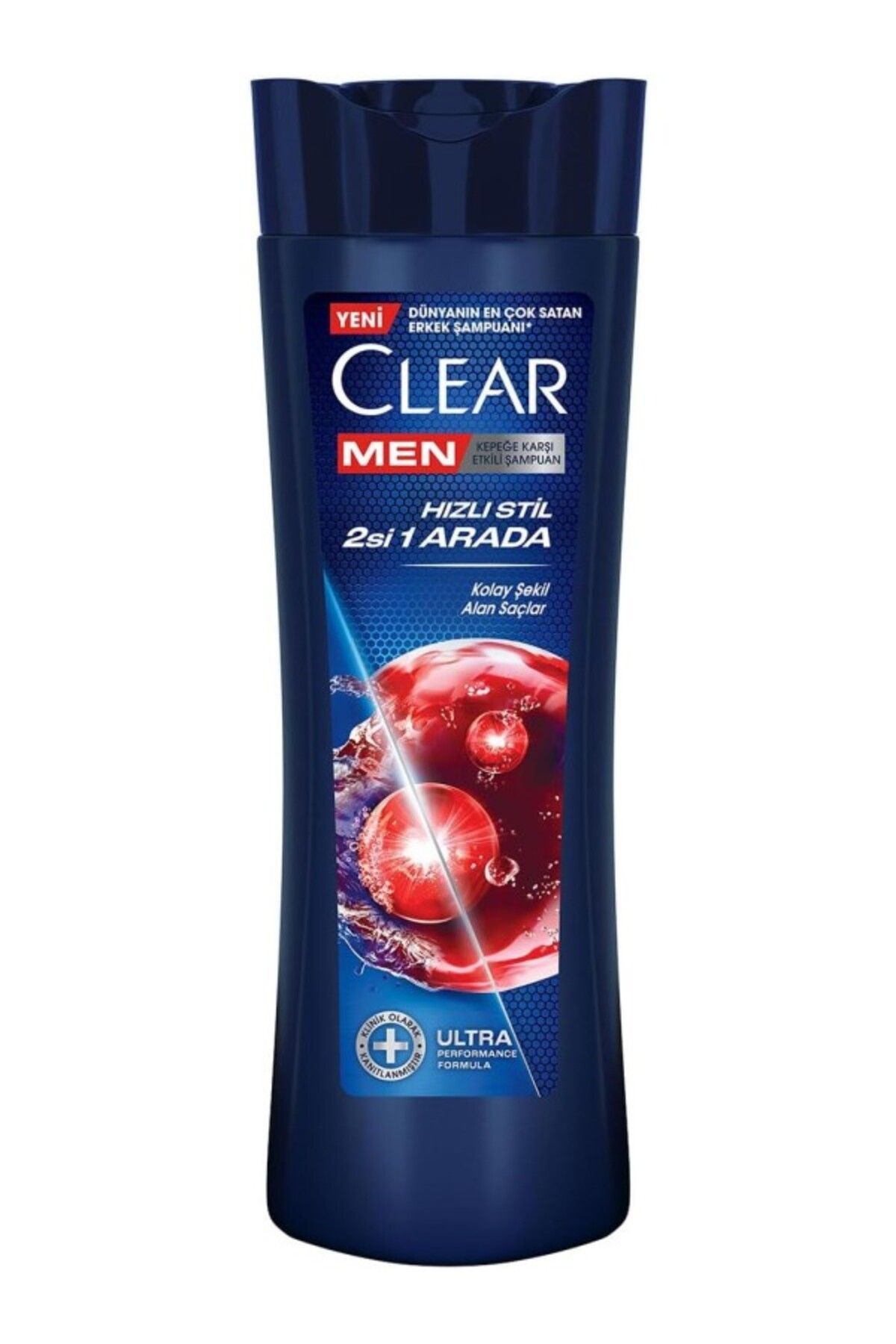 ShopZum Clear Men Kepeğe Karşı Etkili Şampuan Hızlı Stil 2&Apos;Si 1 Arada Kolay Şekil Alan Saçlar 350 Ml M