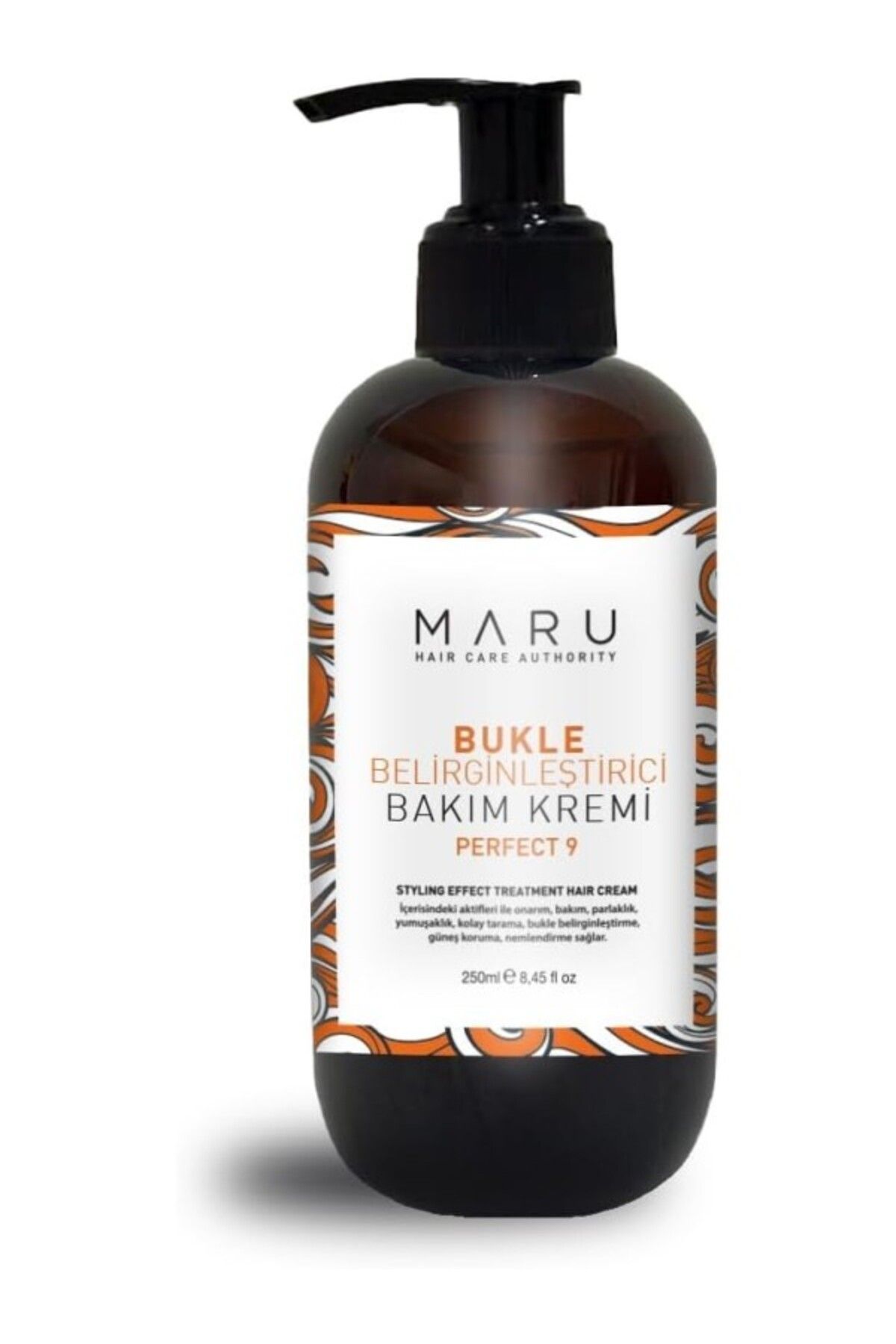 ShopZum Maru Kıvırcık Ve Dalgalı Saçlar (BOUCLE) Bukle Belirginleştirici Bakım Kremi 250 ml