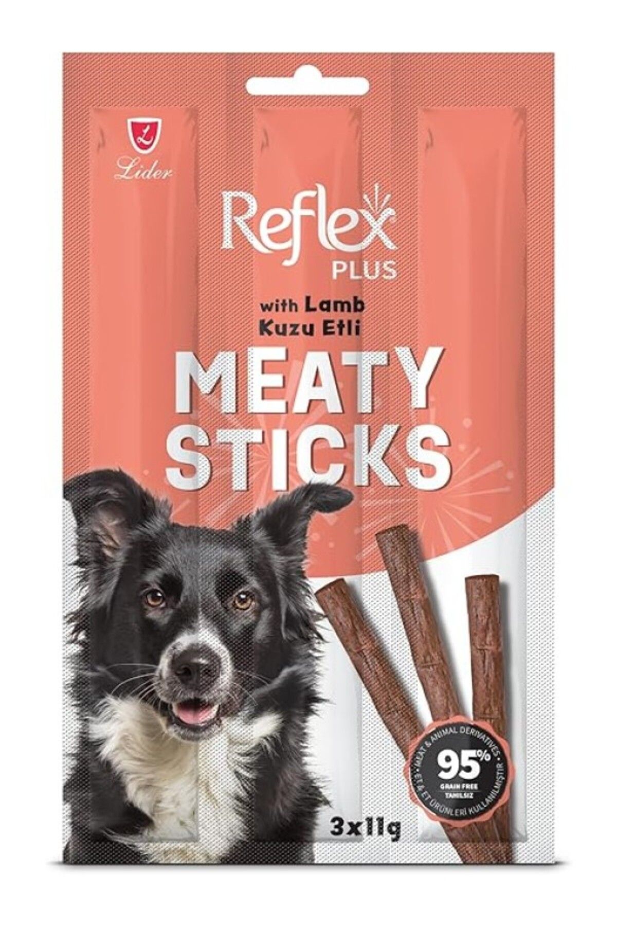 ShopZum Plus Yetişkin Köpek Çubuk Ödül Maması Kuzu Etli 33 Gr