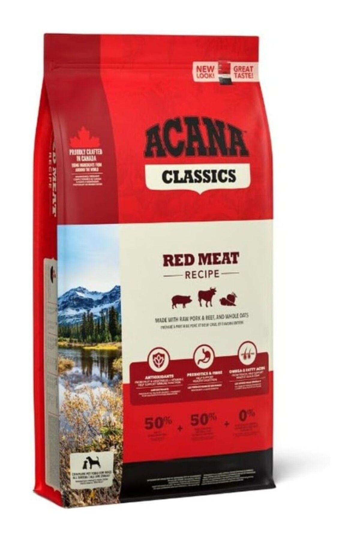 ShopZum Acana Classics - Classic Red Köpek Maması 14.5 Kg, Kuru, Tüm Irk Ve Yaşlar