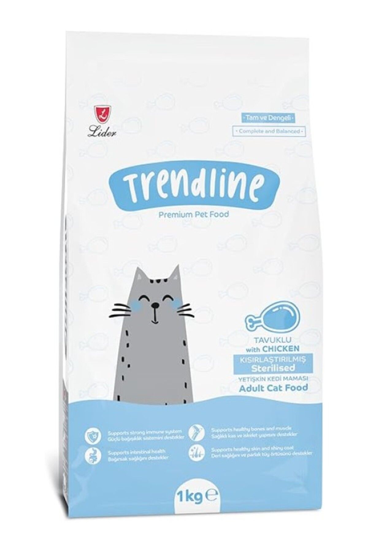 ShopZum Trendline Kısırlaştırılmış Yetişkin Maması 1 Kg