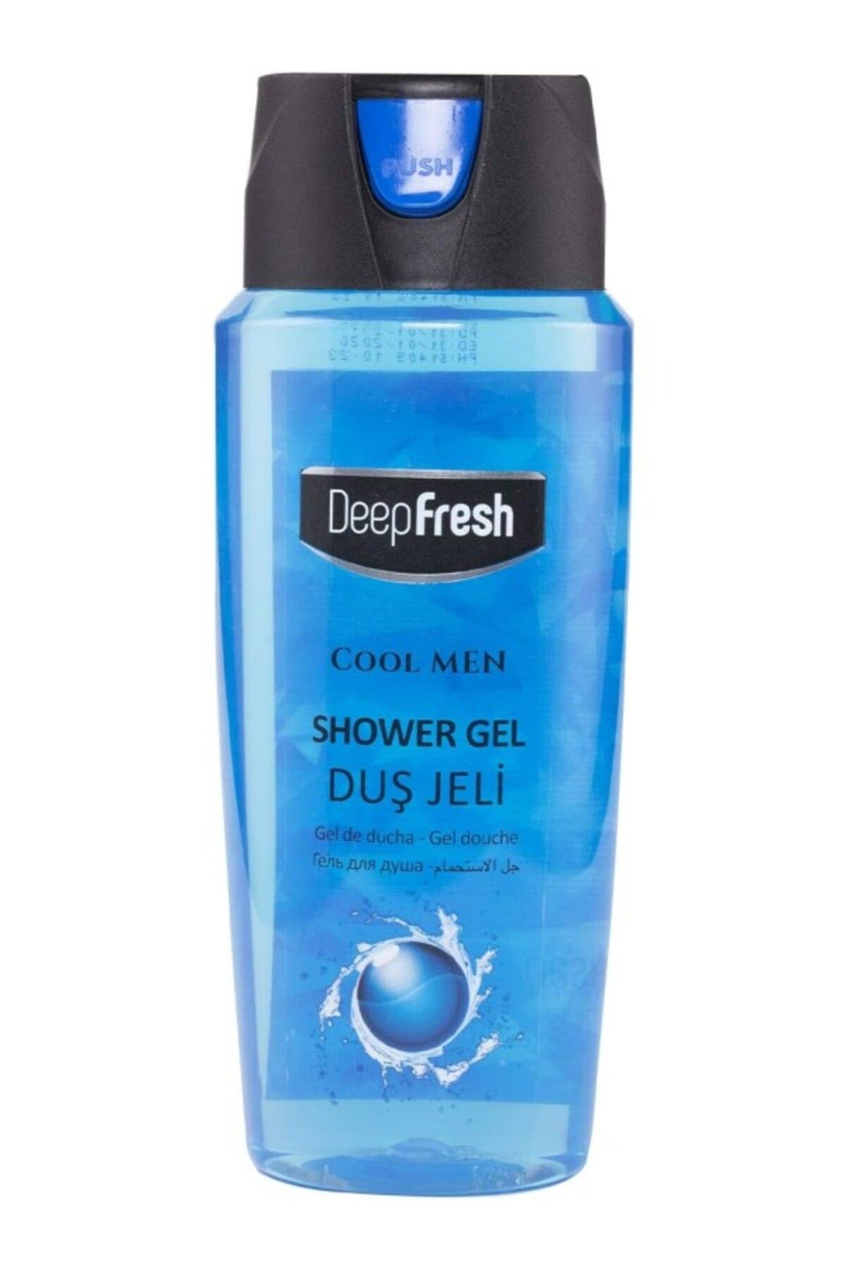 ShopZum Deep Fresh Pratik Kapaklı Duş Jeli Cool Men (500 Ml)