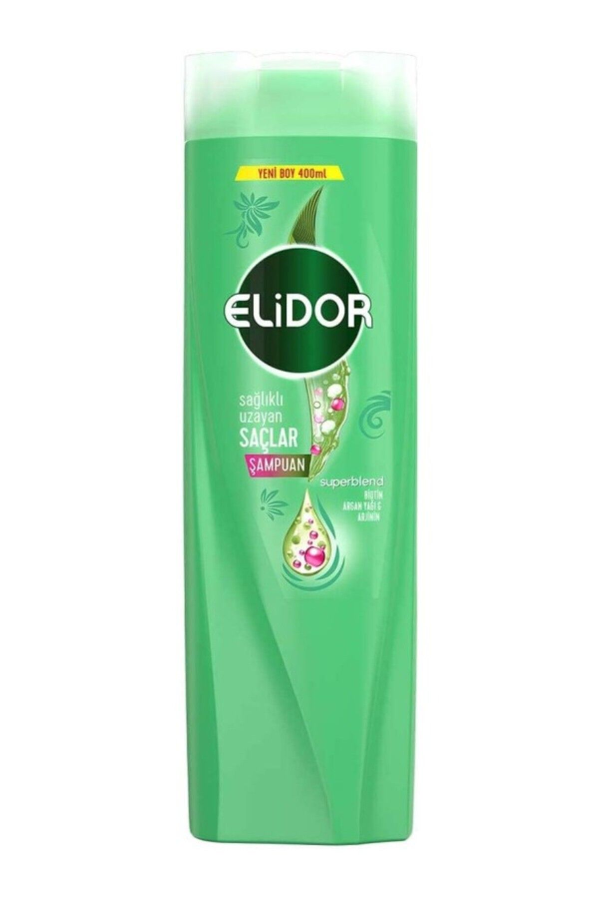 ShopZum Elidor Superblend Saç Bakım Şampuanı Sağlıklı Uzayan Saçlar Argan Yağı Arjinin 400 Ml