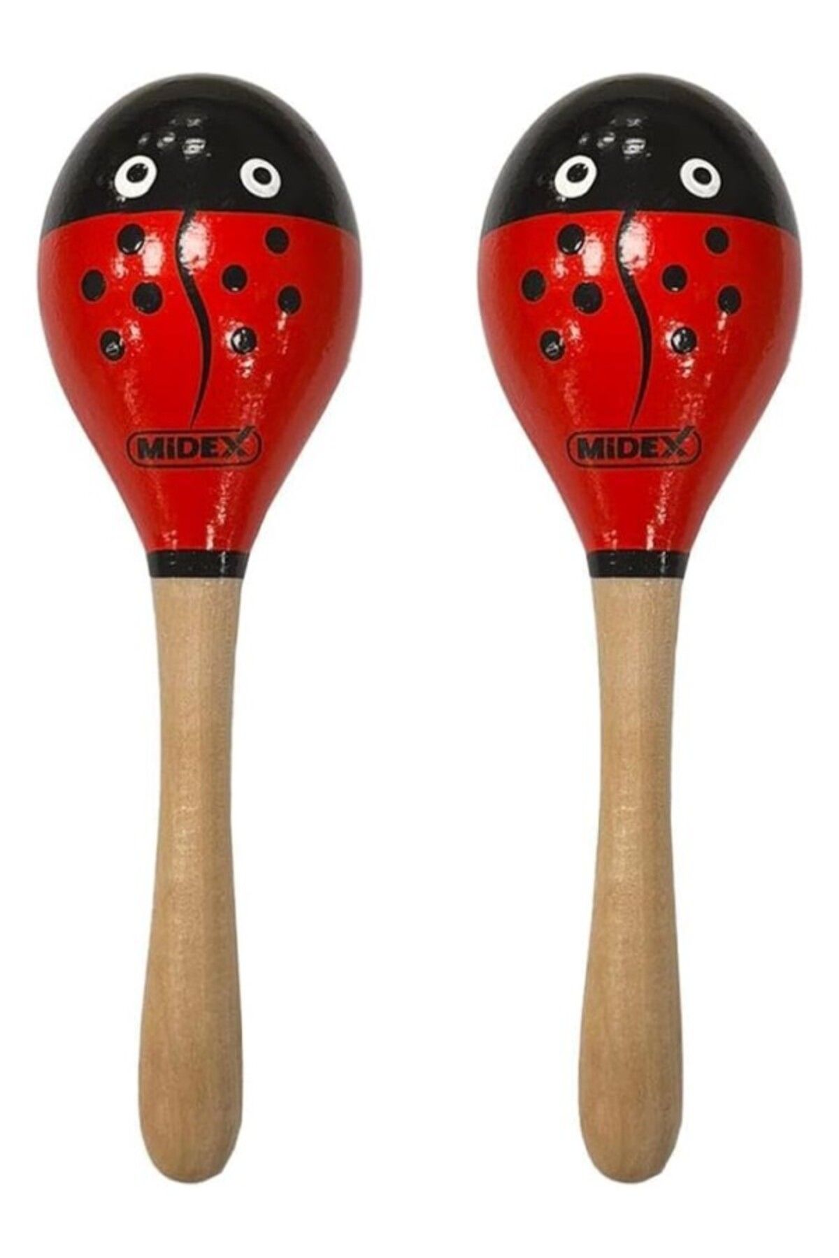 ShopZum Orf-Mrc-11X Örf Aletleri Ağaç Marakas Kaliteli Maracas 2 Adet (Çift)