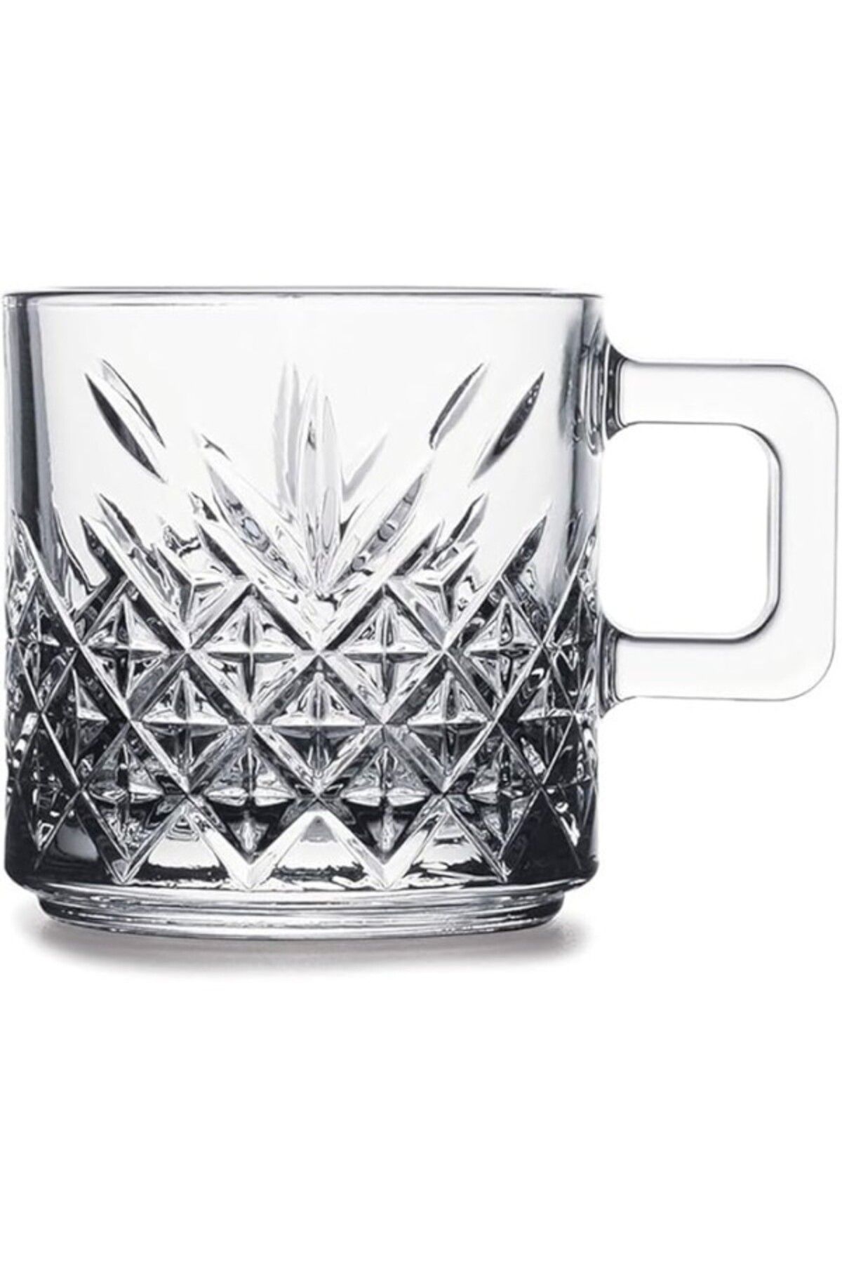 ShopZum Timeless Fincan/Kupa 195 Cc T Damla Logo 2&Apos;Li Kutudadır