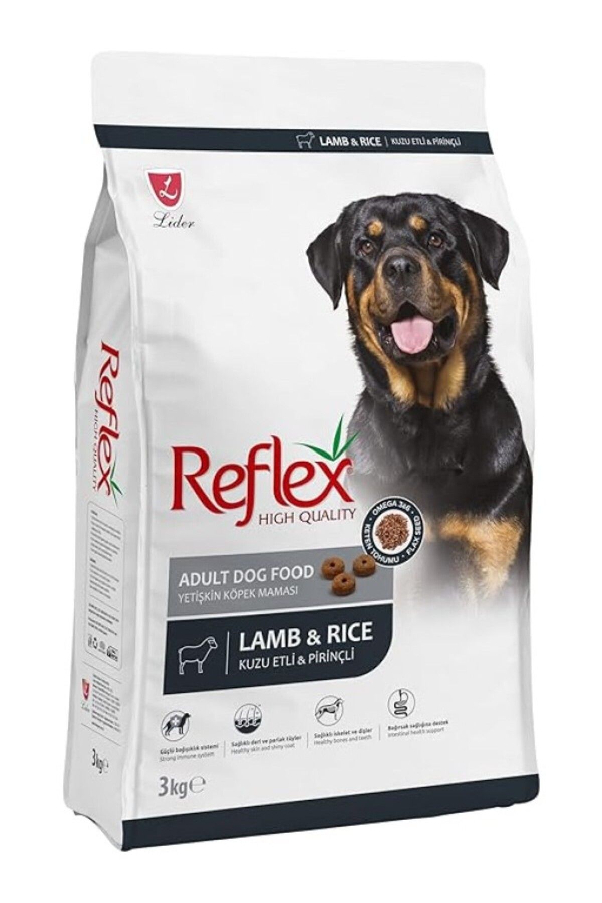 ShopZum Kuzu Etli &Amp; Pirinçli Yetişkin Köpek Maması 3 Kg