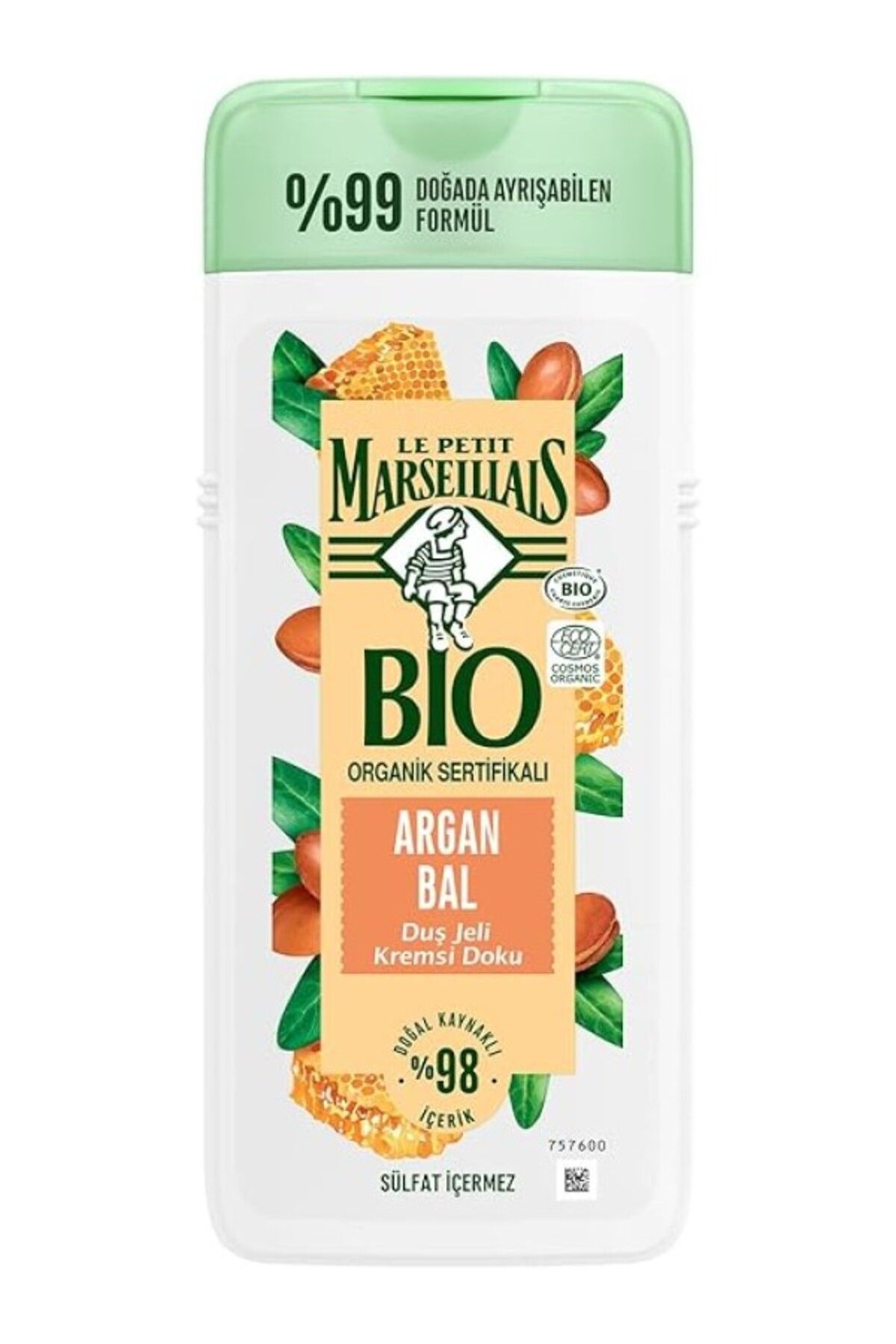 ShopZum Le Petit Marseillais Bio Argan Balı Duş Jeli 400 Ml