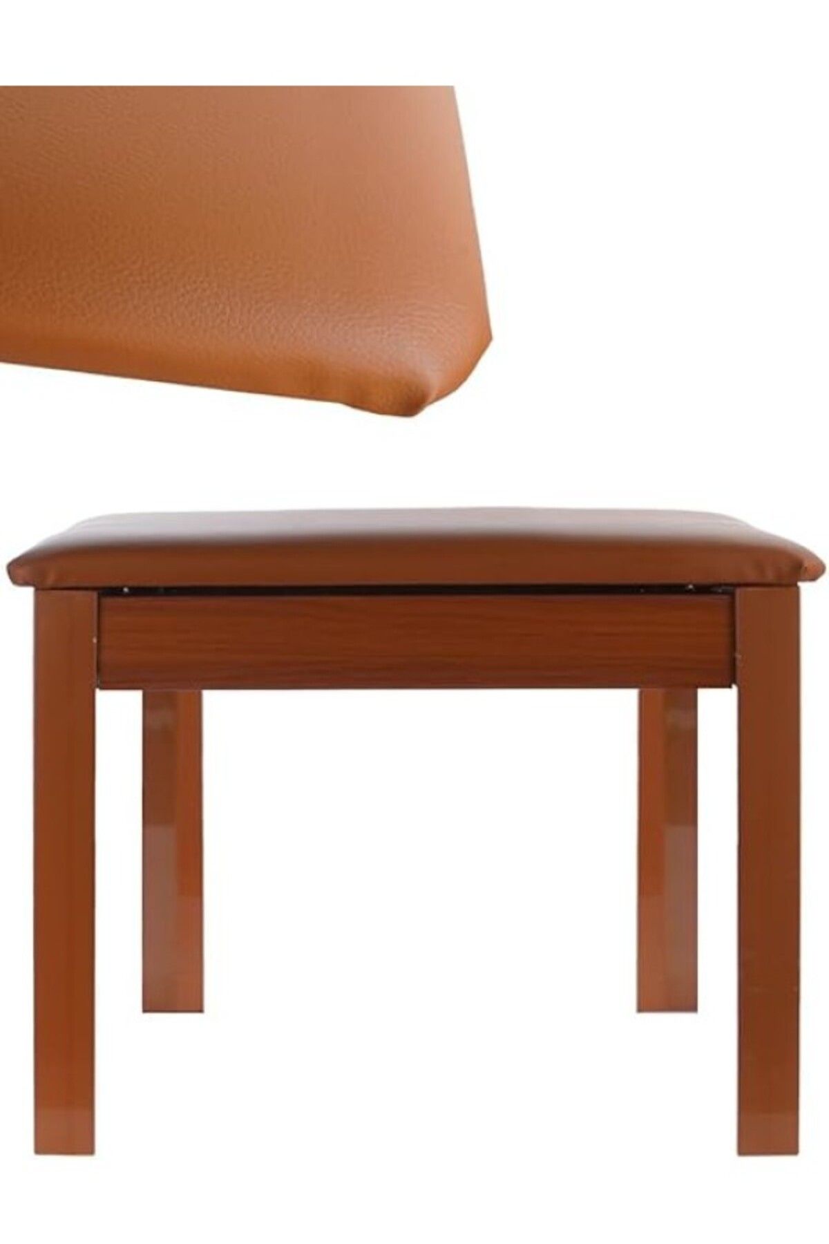 ShopZum Midex Tbx-144or Üst Kalite Piyano Taburesi Gizli Bölmeli Turuncu Renk (32X54X48)