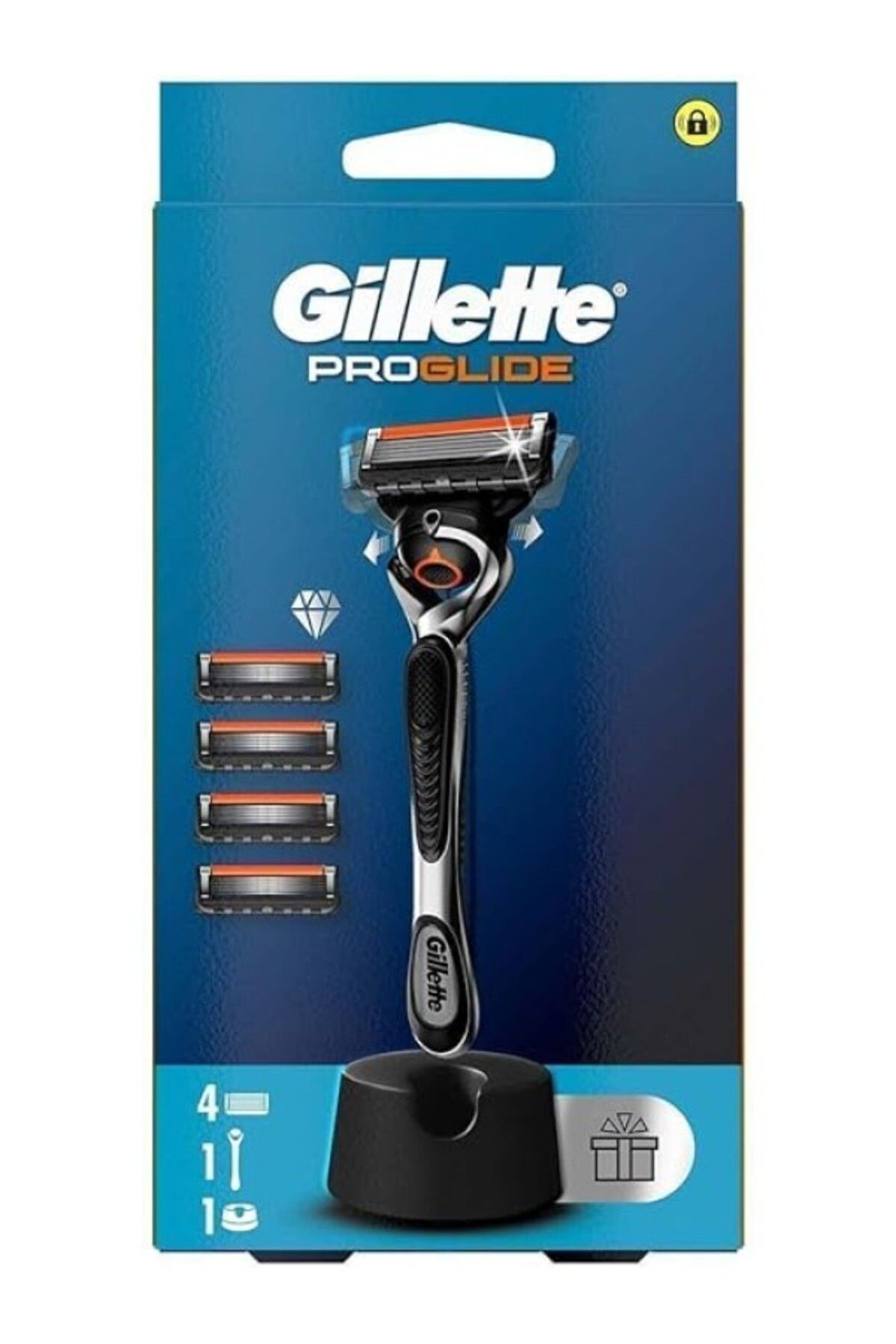 ShopZum Proglide Mnl H 4 Stand Sanity Tıraş Makinesi Siyah