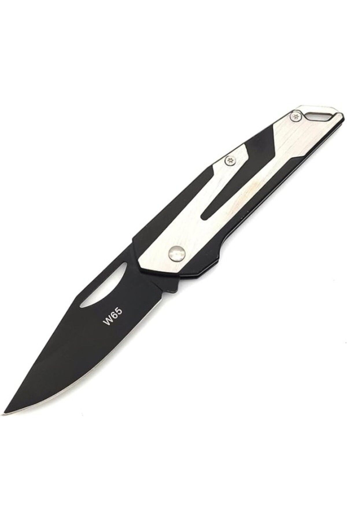 ShopZum Valkyrie W65 Katlanabilir Outdoor Kamp Çakısı Gri