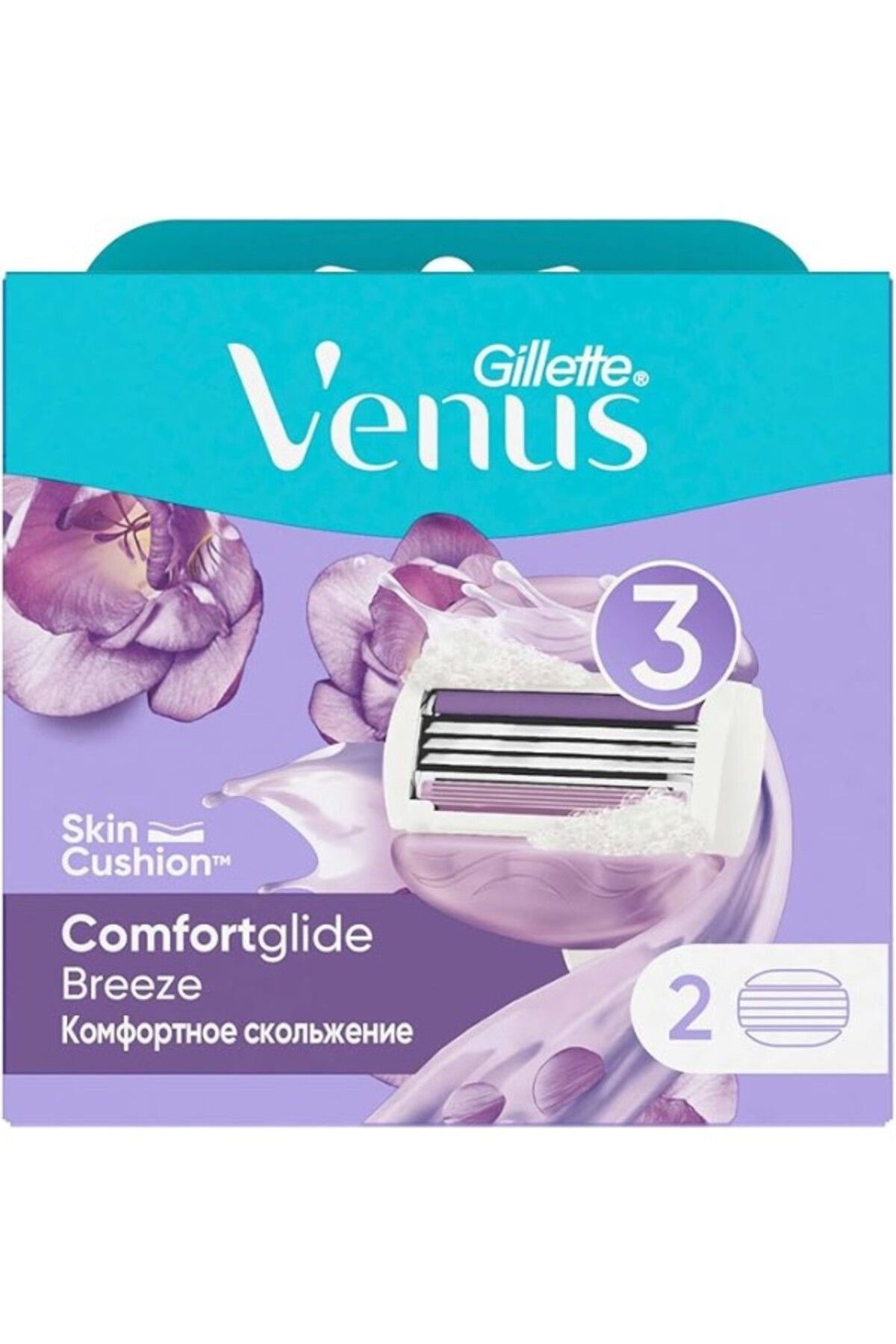 ShopZum Venus Comfortglide Breeze 2 Adet Yedek Başlık