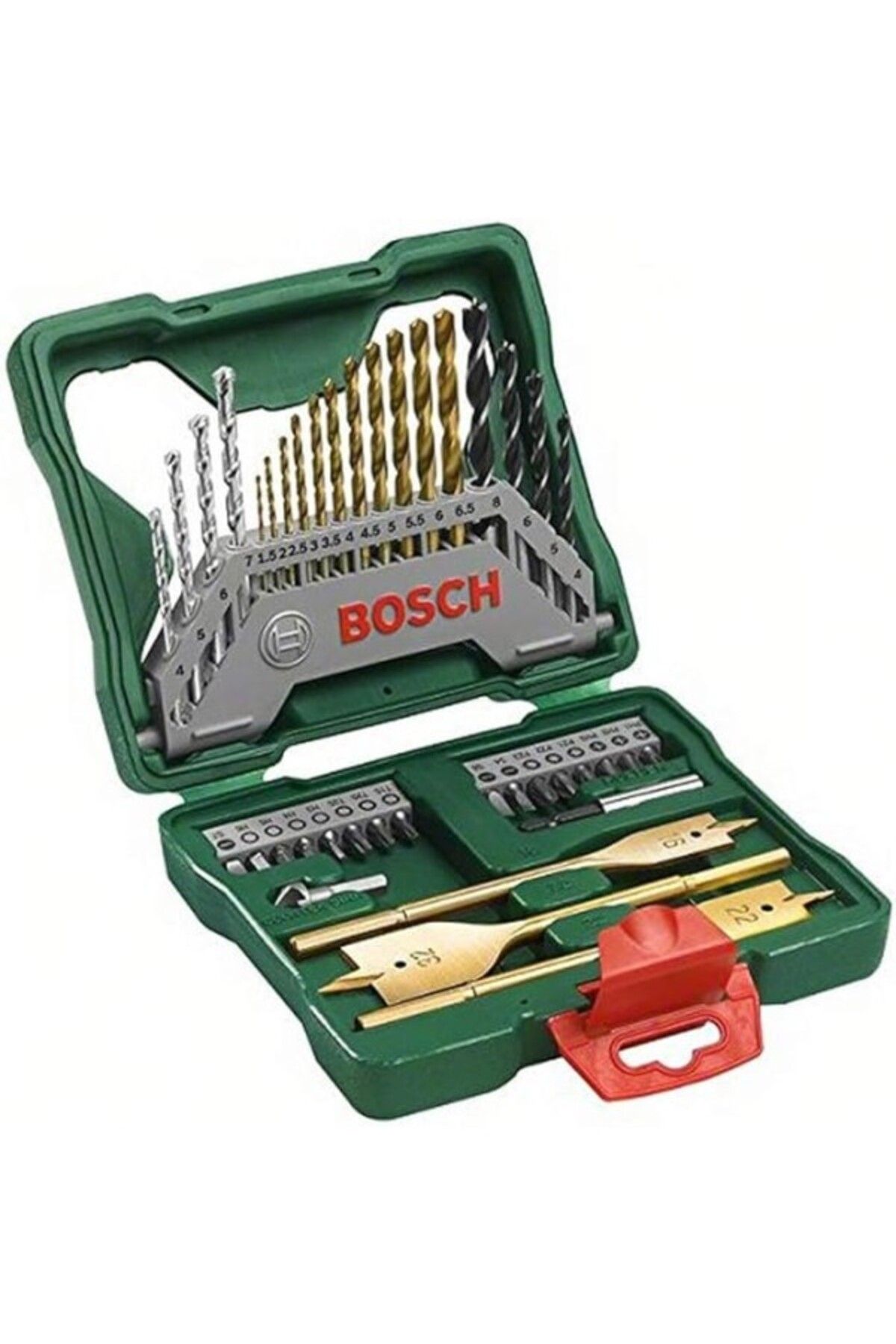 ShopZum Bosch Home And Garden X/line 40 Parça Aksesuar Seti, Matkap Uçları, Vidalama Uçları, Üniversal