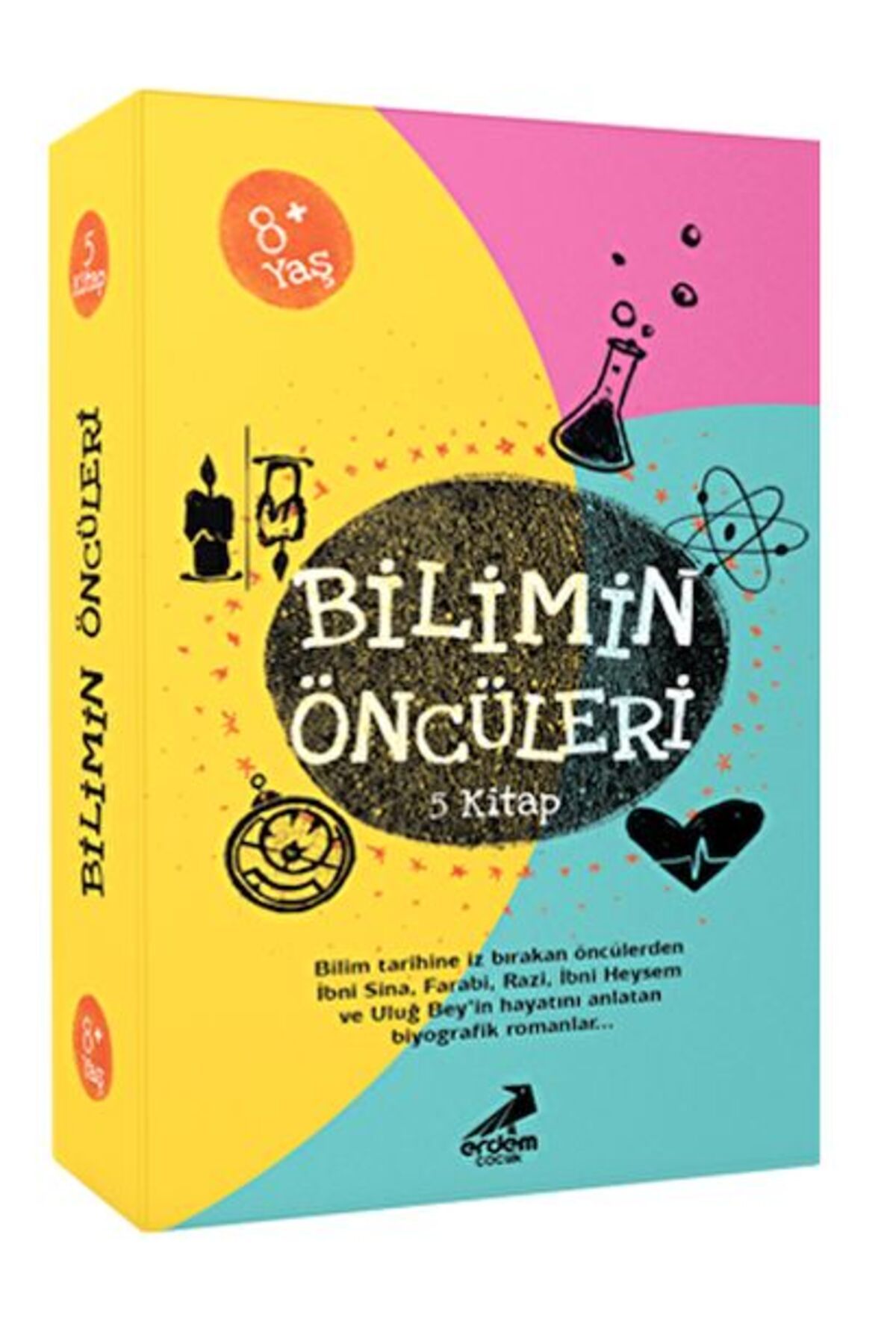 Erdem Çocuk Bilimin Öncüleri Set (5 Kitap Takım)