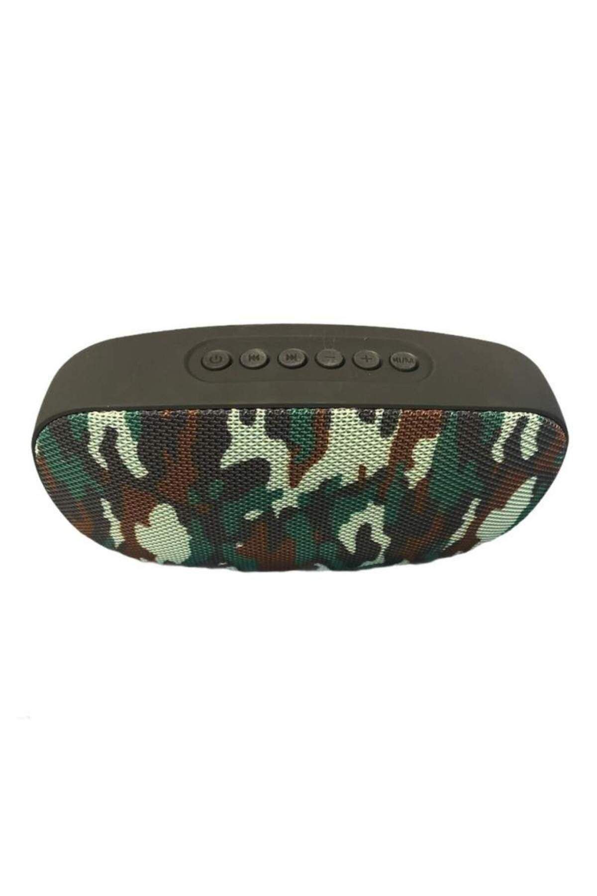 SIKS-® portable speaker with bluetooth, microphone, USB, TF, AUX, Army 4