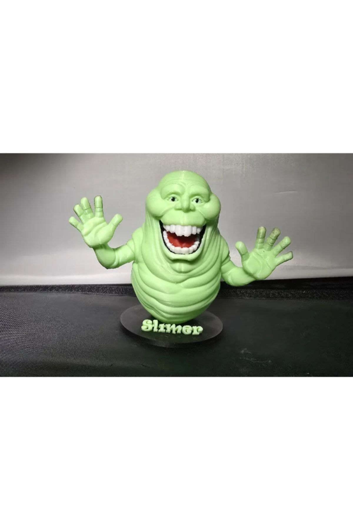 NOMOTHETIC Slimer Figürü – Renkli 3D Baskı (Ghostbusters)