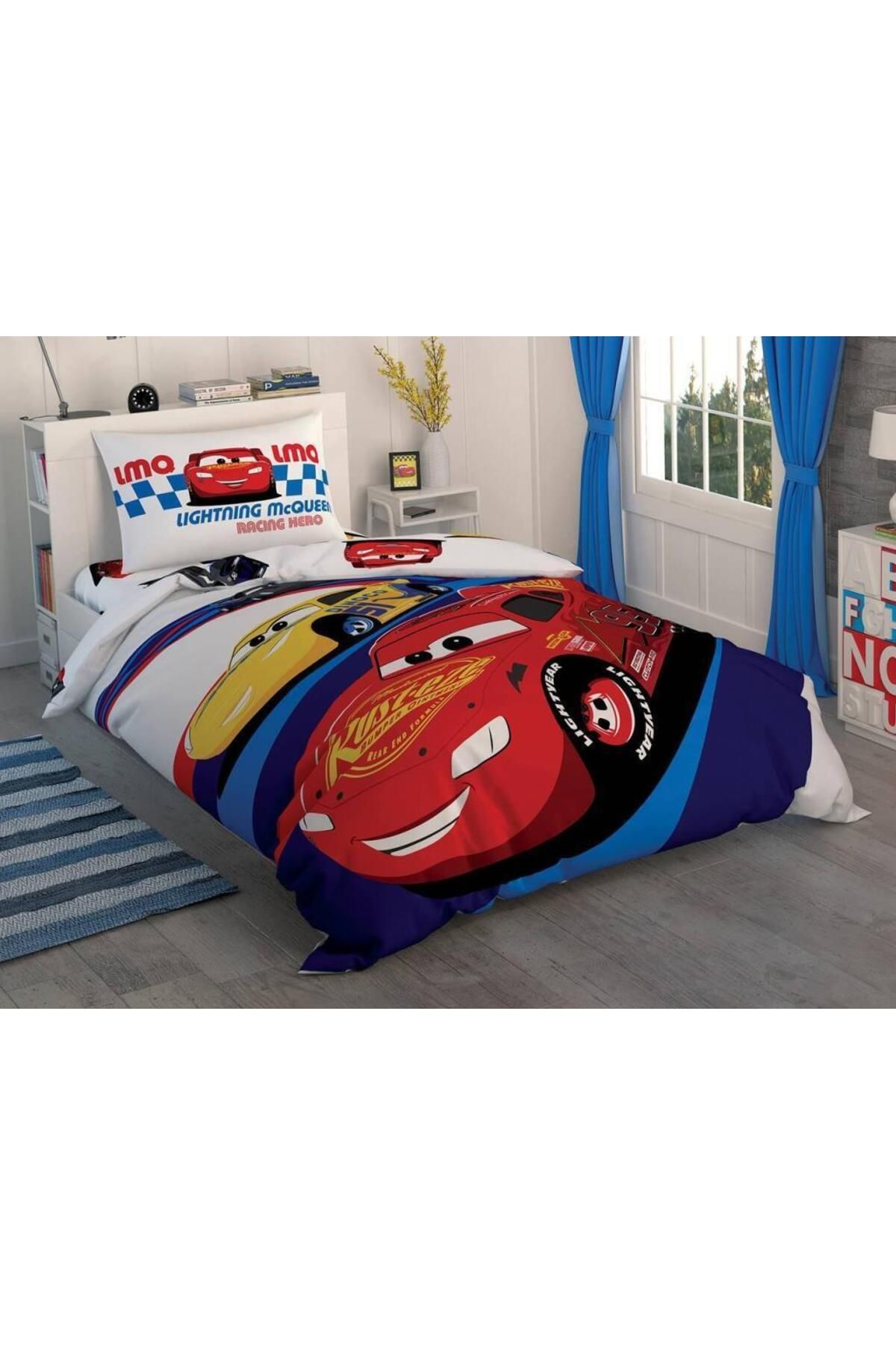 merland benvecocuk Race Tek Kişilik Nevresim Takımı