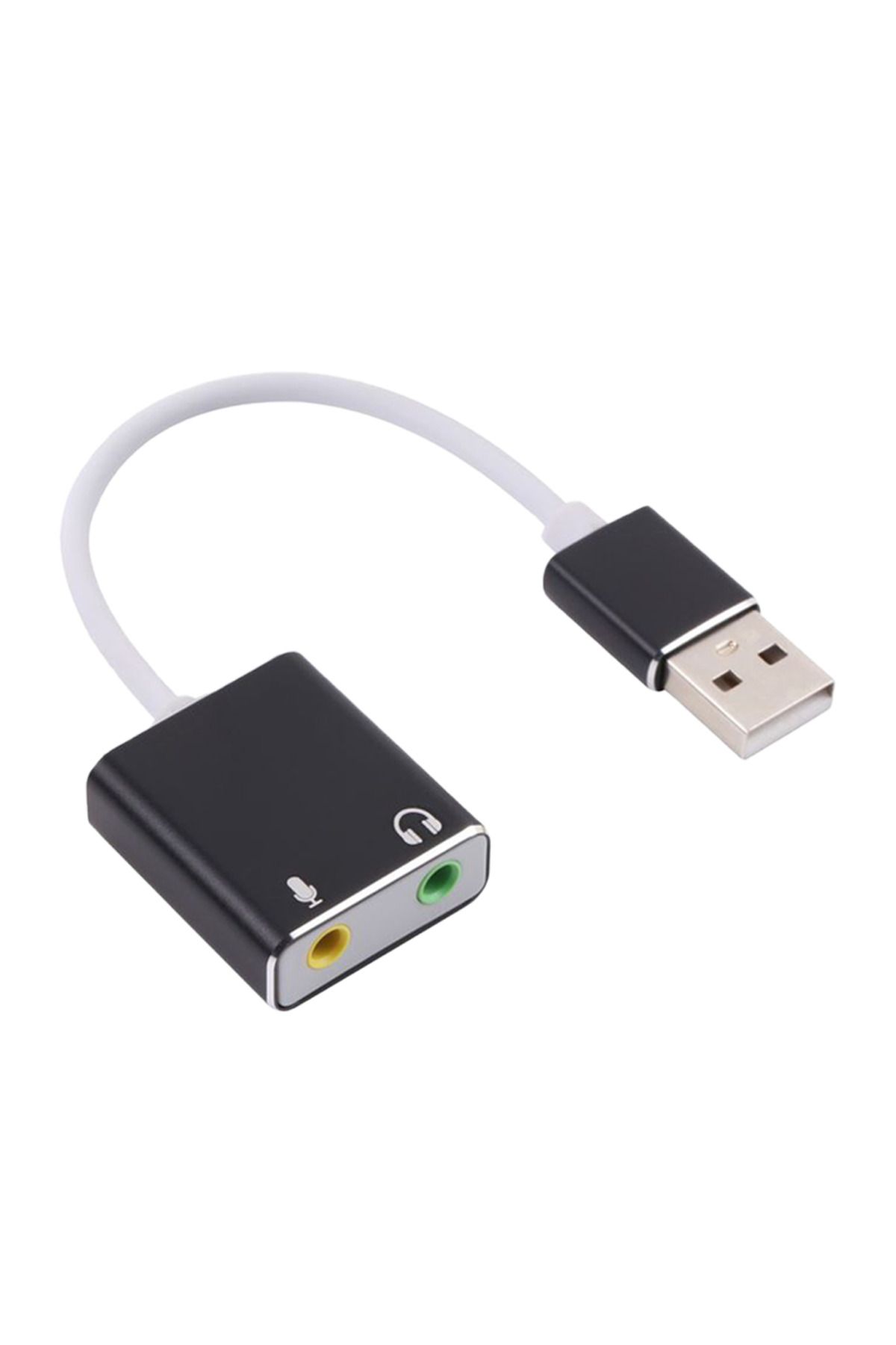 nelerbulurum Kaliteli tak çalıştır Ses Kartı Çevirici 7+1 Dönüştürücü Laptop bilgisayar Harici Ses Kartı adaptörü
