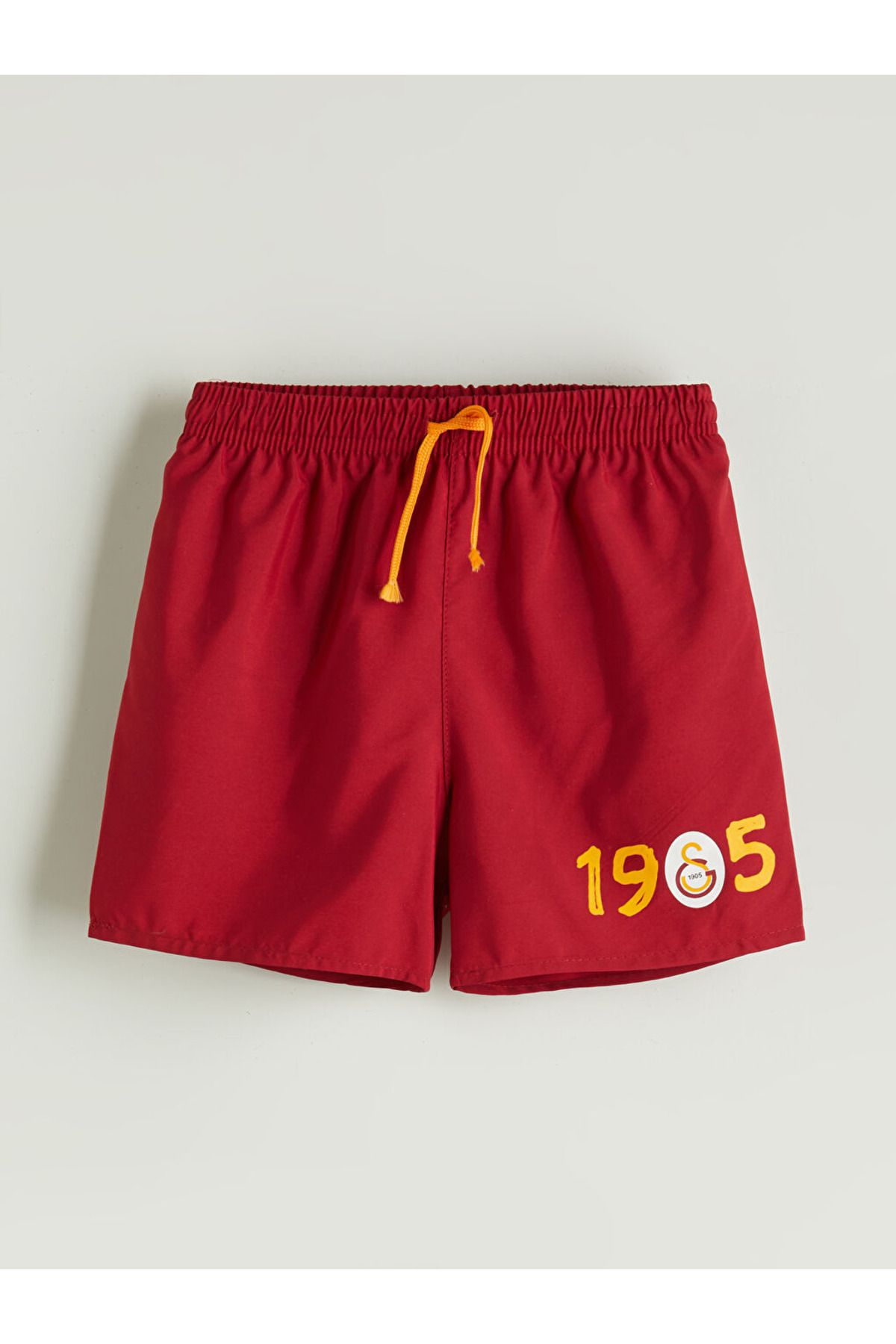 LCW Kids Sari Galatasaray Baskılı Erkek Çocuk Yüzme Üst ve Şort 2'li - 4