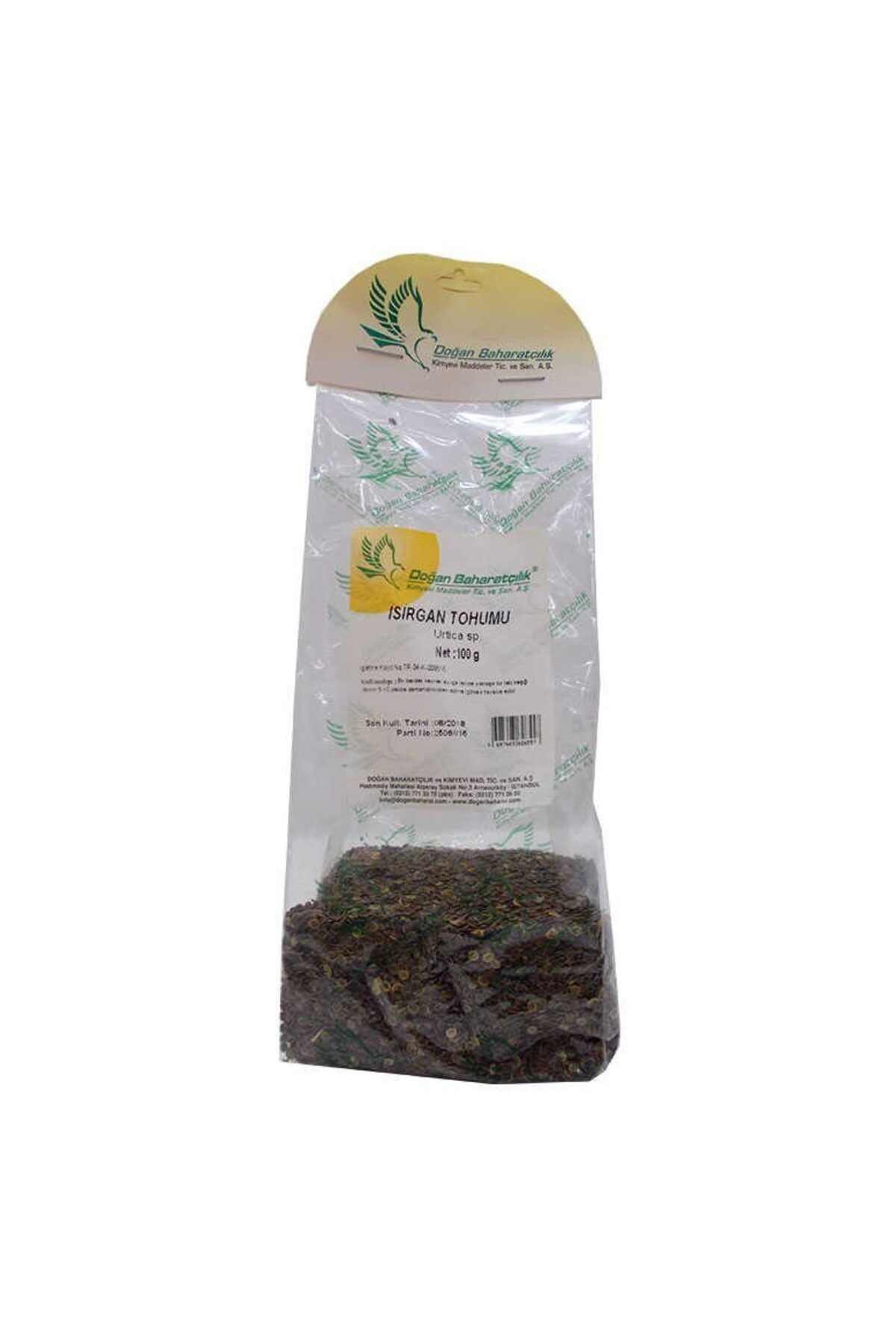 merland benvecocuk Isırgan Tohumu Doğal Tane 100 Gr Paket