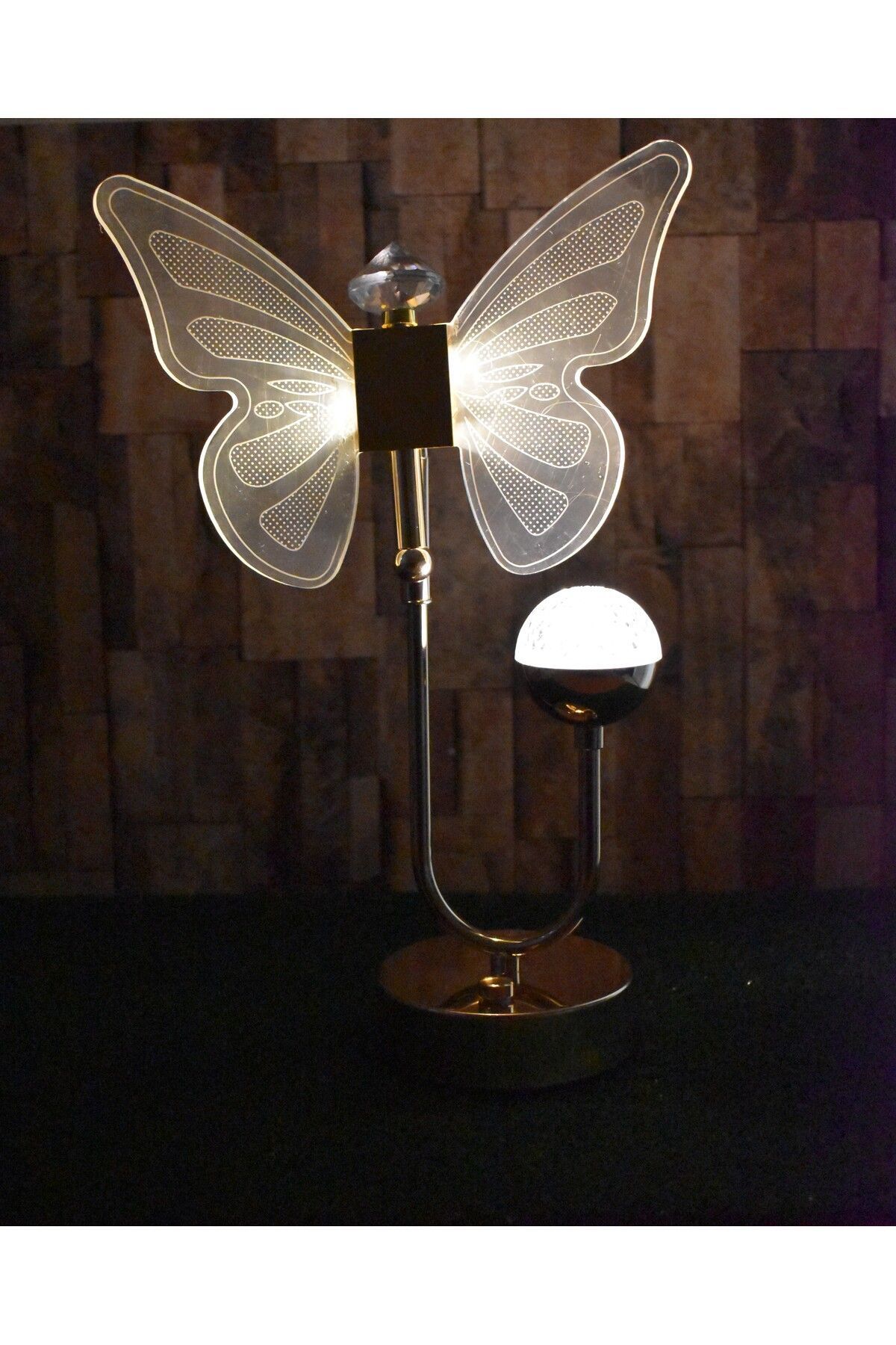 SerenityHaven Kelebek Kanat LED Masa Lambası | Dekoratif Gece Lambası