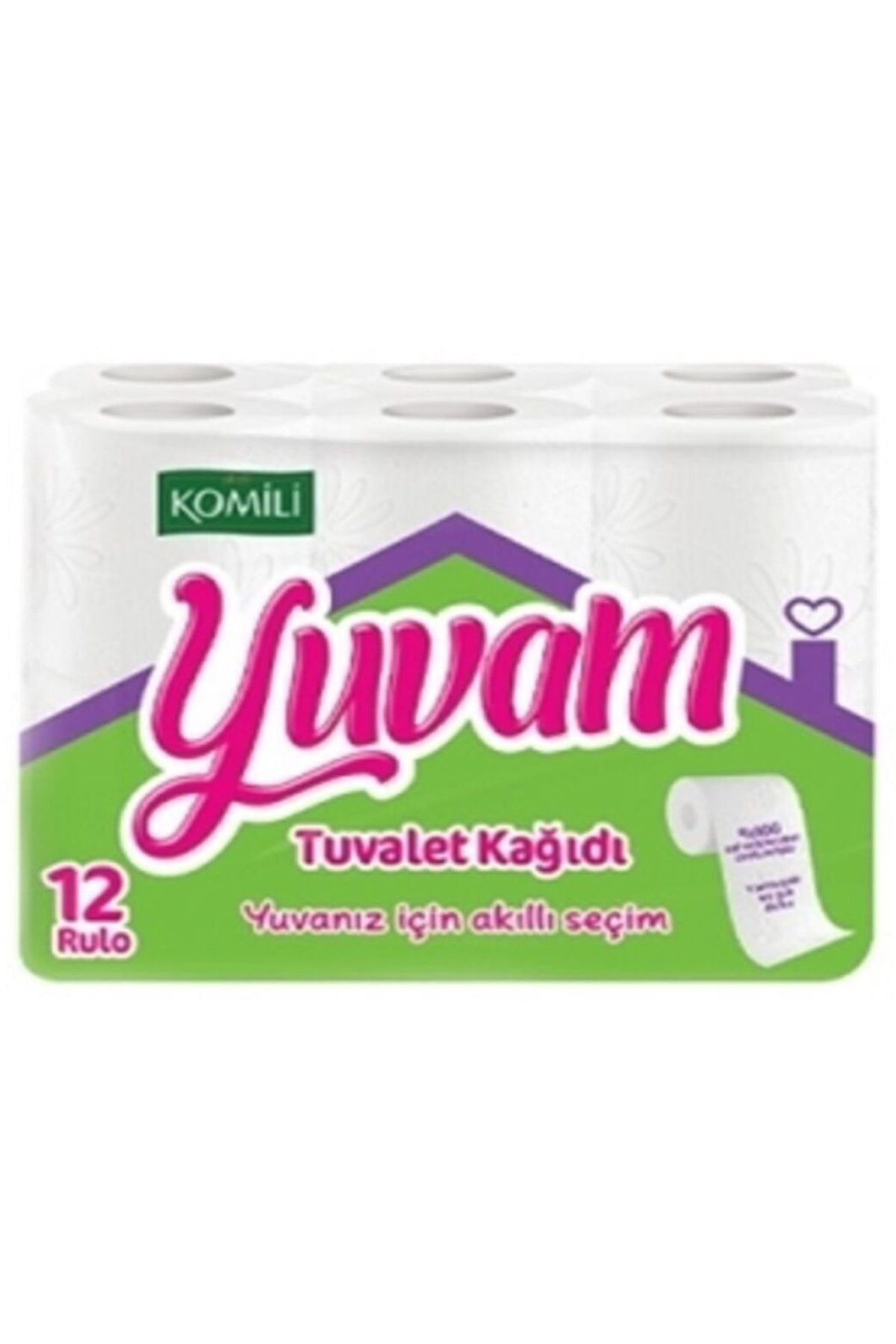 Komili Yuvam 12li Tuvalet Kağıdı