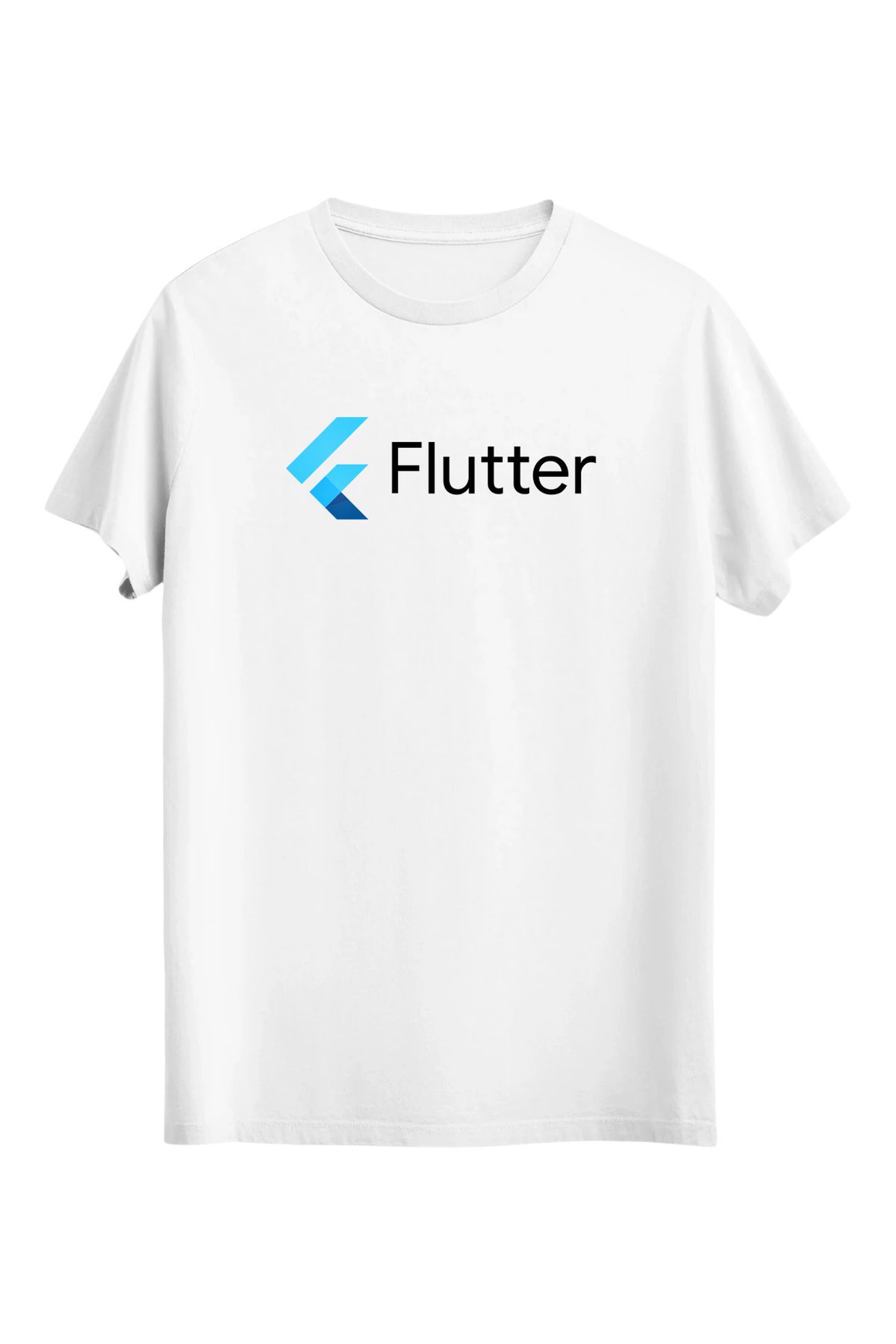 srcmarket Yazılımcılara Özel, Flutter Baskılı Unisex Tshirt