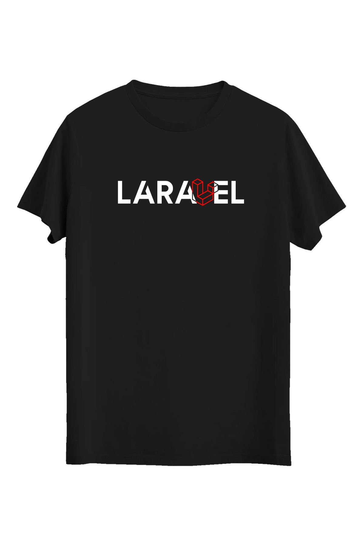 srcmarket Yazılımcılara Özel, Laravel Baskılı Unisex Tshirt