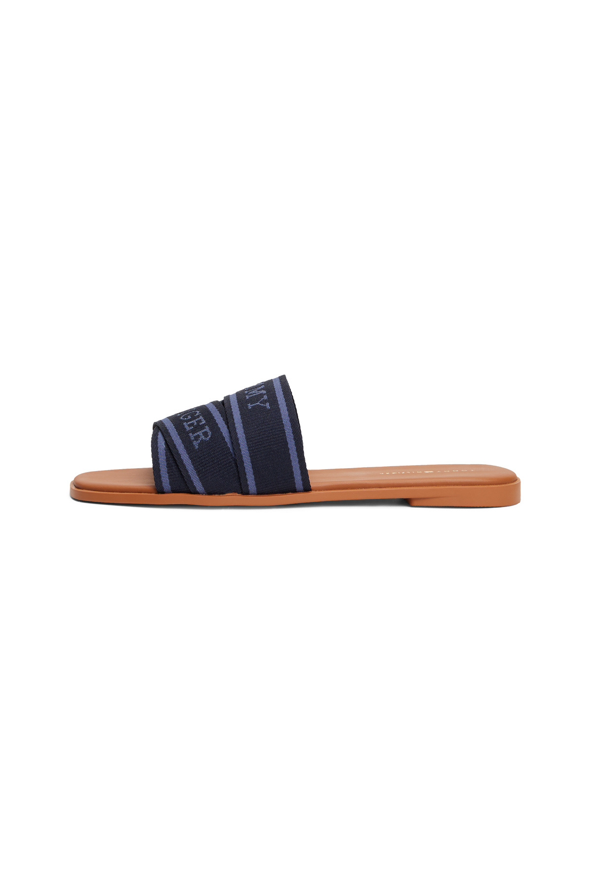 Tommy Hilfiger-Tommy Hilfiger Women Space Blue Webbing Flat Sandals 4
