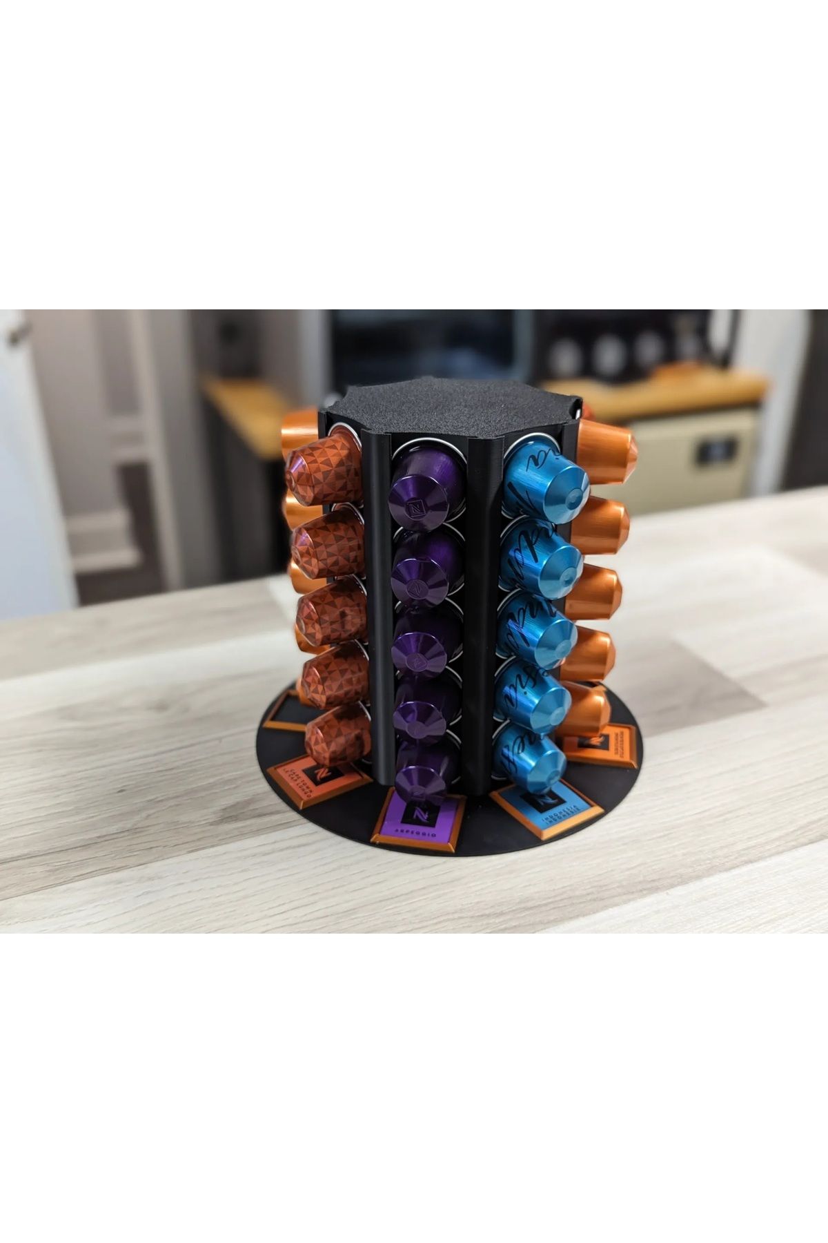 Talha Standart Kapsül 8 Bölmeli Nespresso Kahve Standı