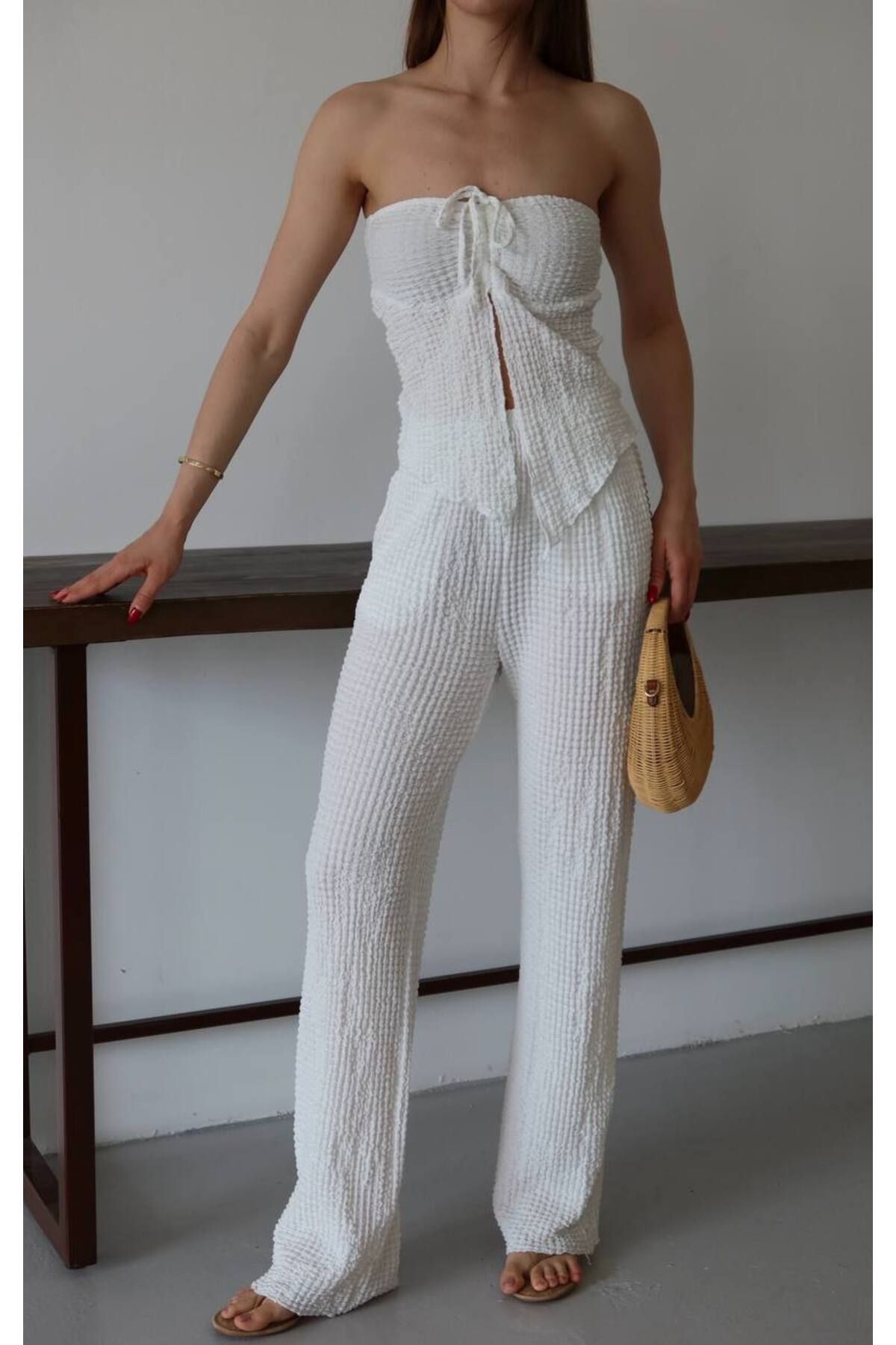 Moda Alkoç premium seri alt üst cepli takım
