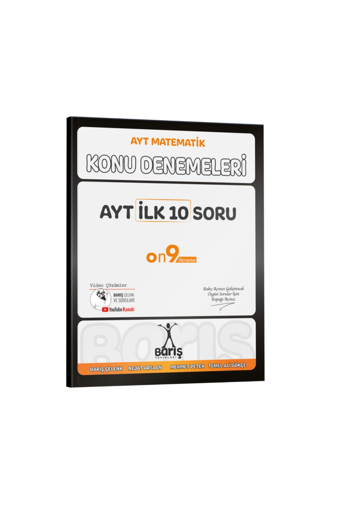 Biyoanaliz Yayınları 2025 Barış Çelenk Yayınları AYT İlk 10 Soru Konu Denemeleri