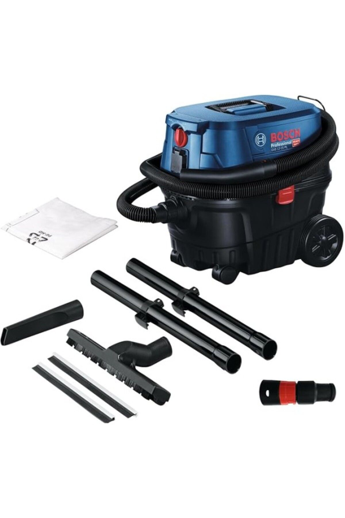ShopZum Bosch Professional Gas 12-25 Ps Elektrikli Süpürge (1.250 W, Hazne Hacmi, Brüt: 25 Lt, H13 Hepa