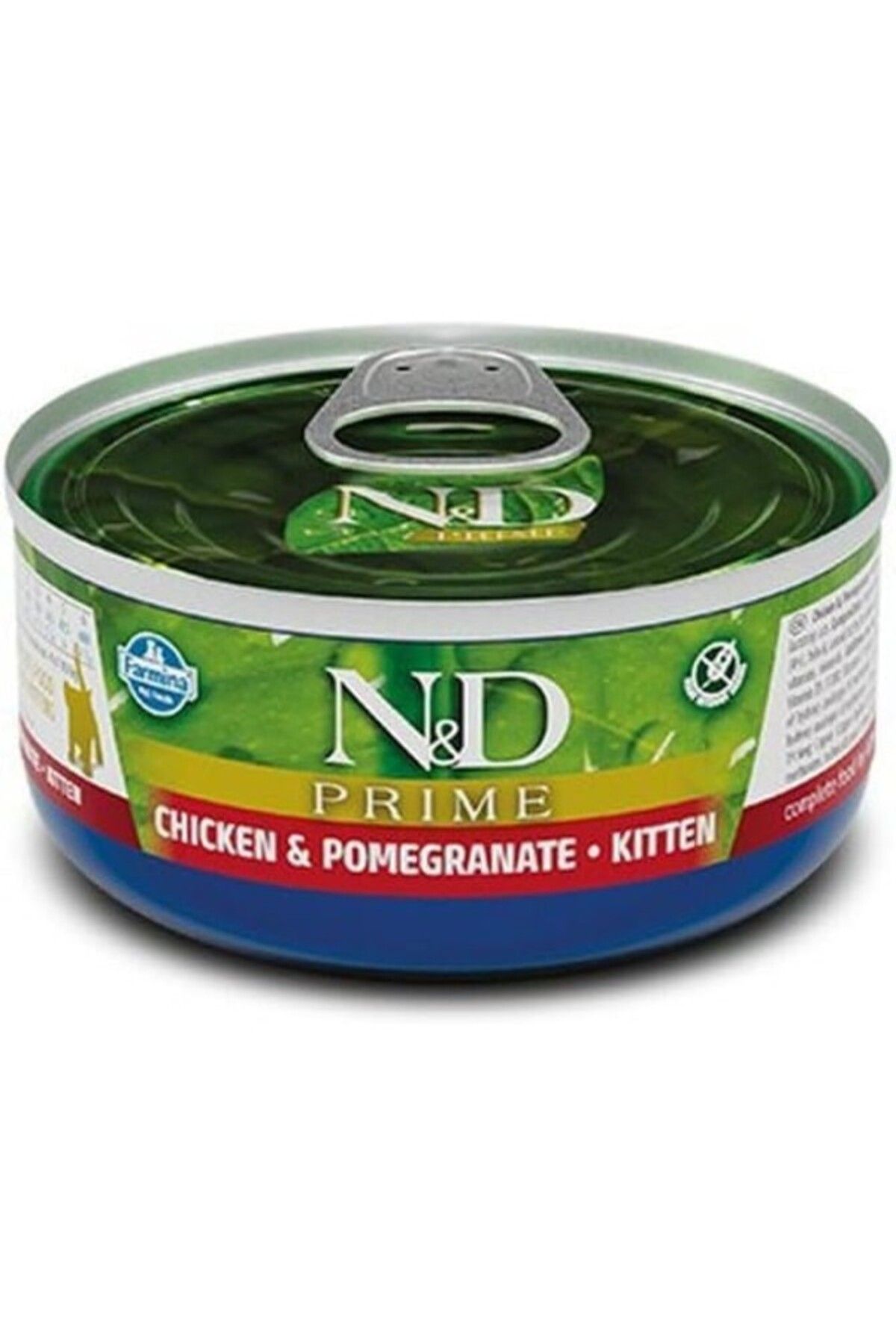ShopZum N&amp;d Prime Yaş Kedi Maması, Tavuklu Ve Narlı, Yavru Kedi, 70 G