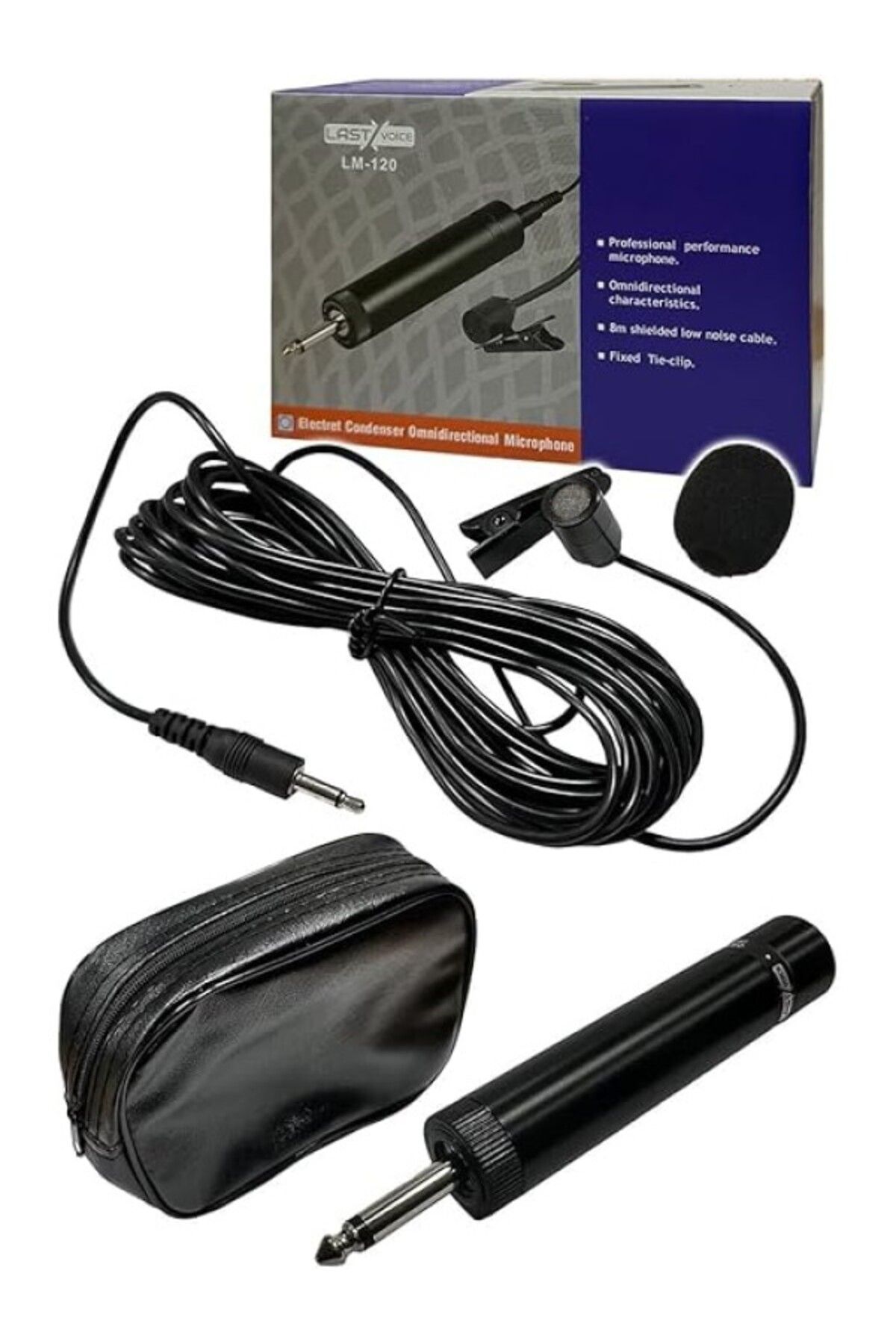 ShopZum Lastvoice Lm-120 Kablolu Ultra Hassas Cami Yaka Mikrofonu