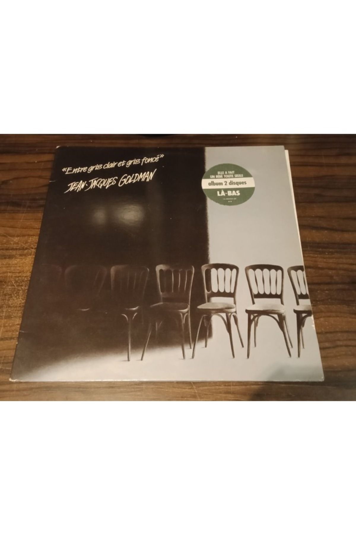 Ege Kitap ve Plak Evi JEAN-JACQUES GOLDMAN - Entre Gris Clair Et Gris Fonce , 2 LP 1987